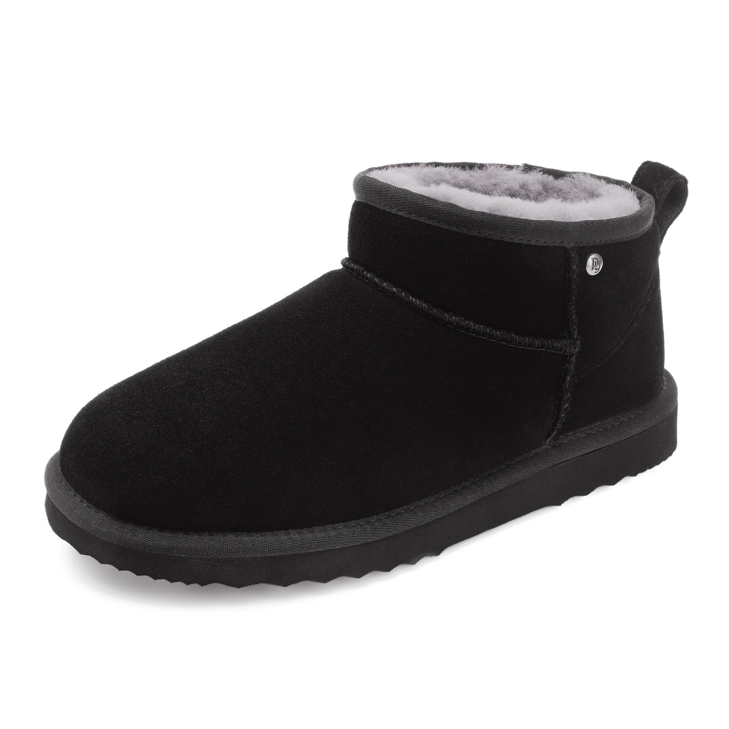 Parfeying Damen Herren KLASSISCHE LEDERSTIEFELETTEN Stiefelette (aus luxuriösem australischem Lammerfell Plüsch)