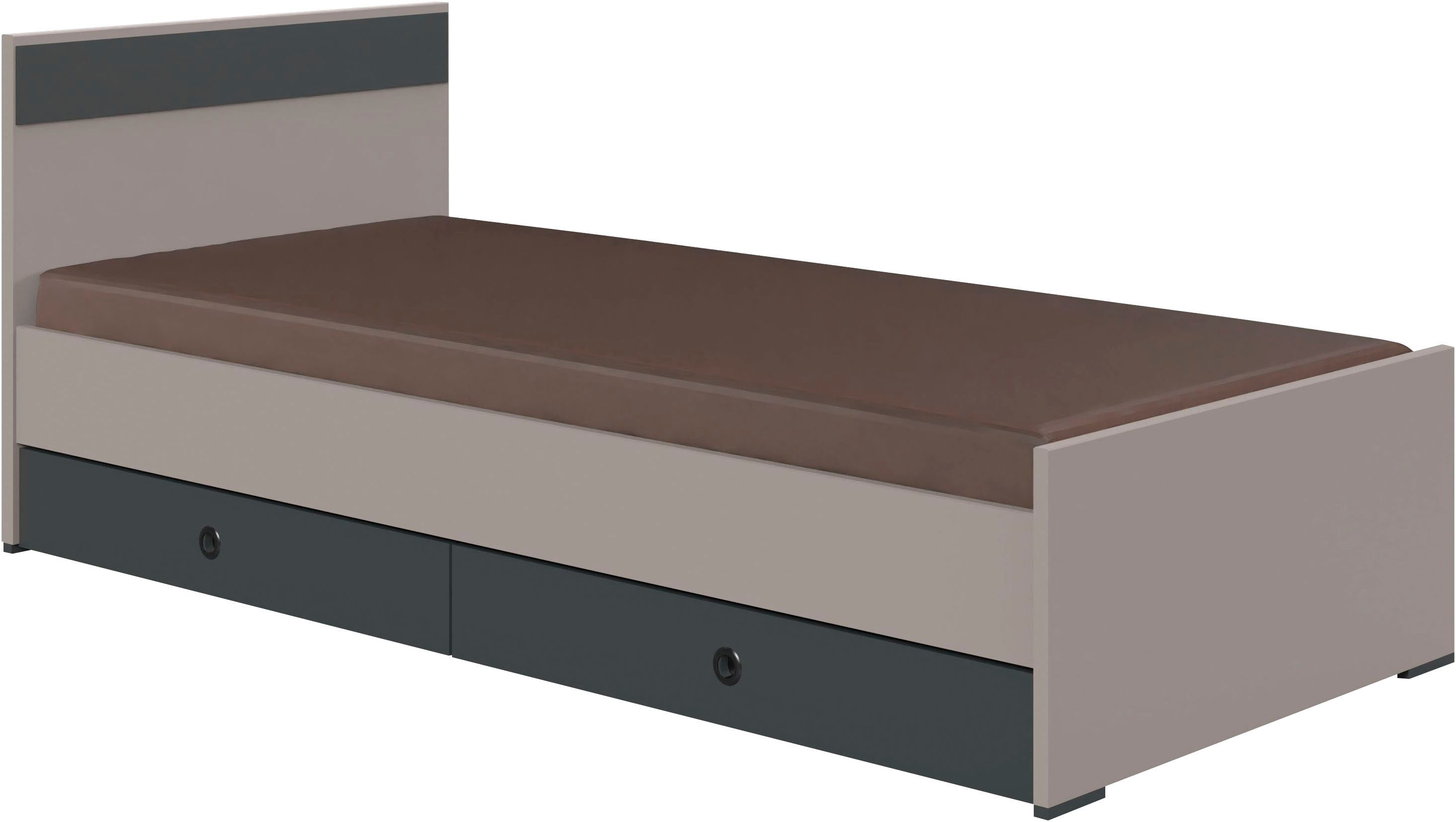 Wimex Holzbett Bahamas erhältlich in den Breiten 90cm, 120cm & 140cm, mit Kopf- und Fußteil