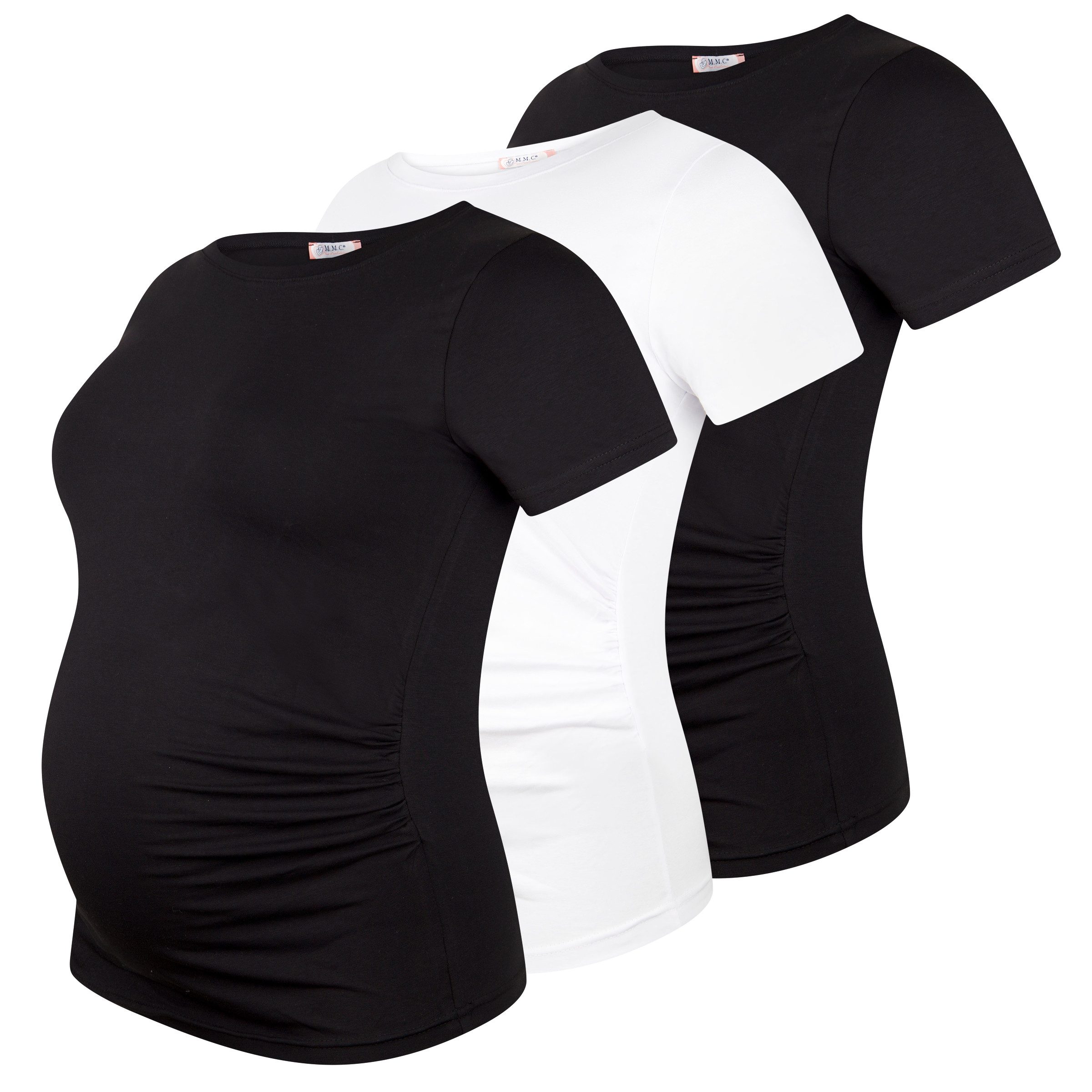 Umstandsshirt Basic Umstandsmode Kurzarm