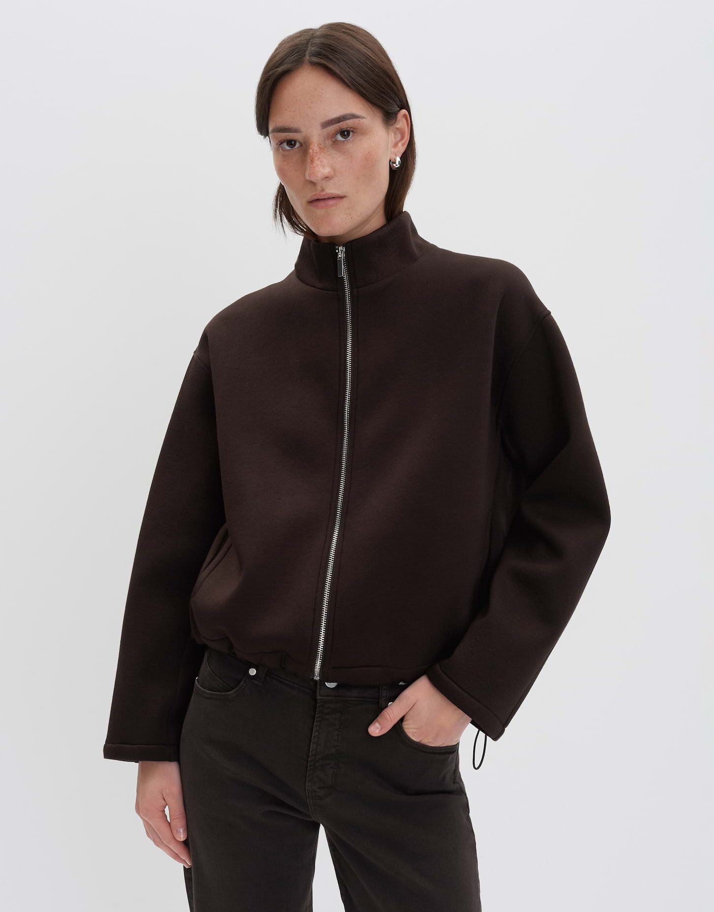 someday Blouson UJOY Regular Blousonjacke aus Scuba Sweatware lockere Passf günstig online kaufen