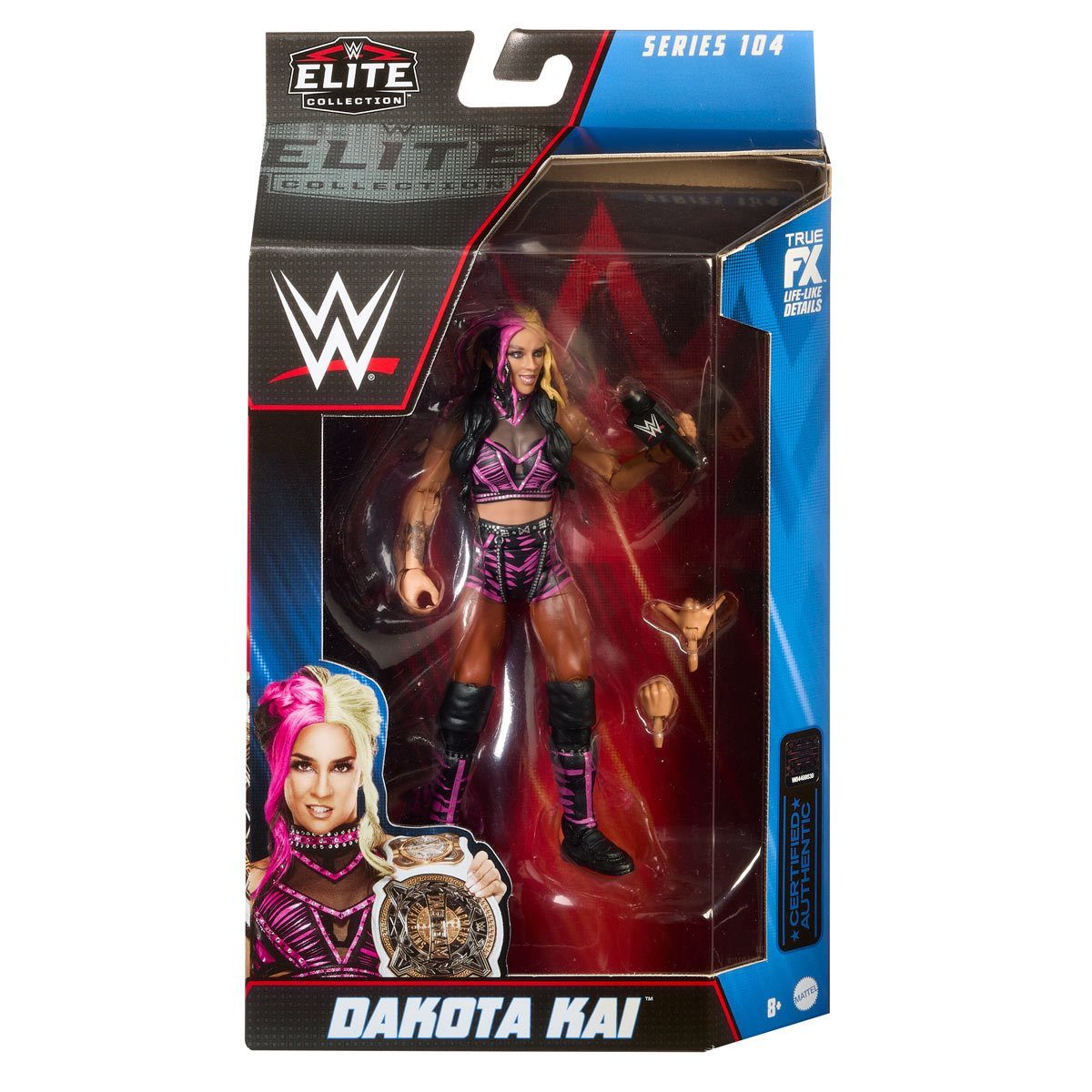 Mattel® Actionfigur WWE Elite Collection Series 104 Dakota Kai Actionfigur