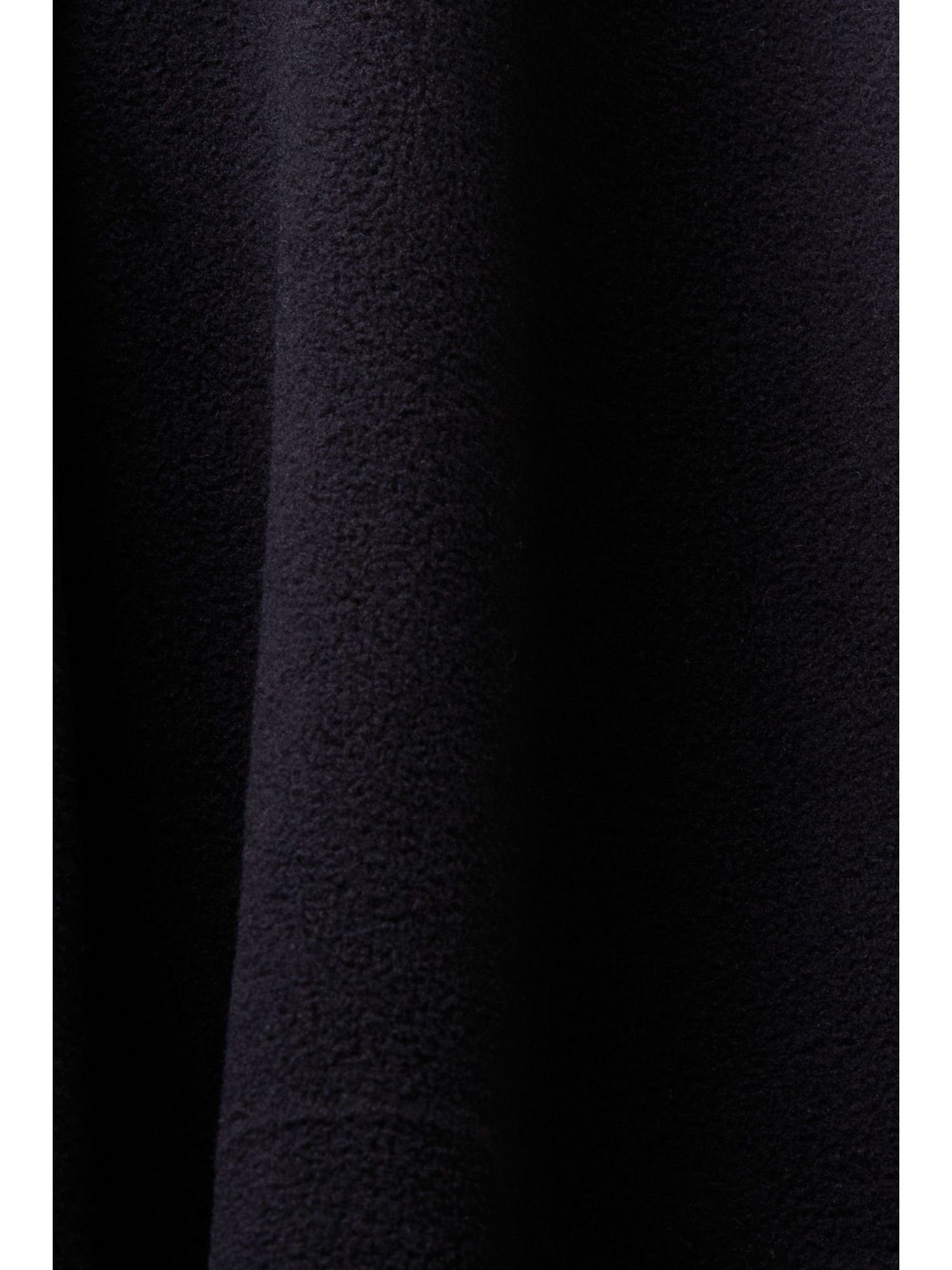 BLACK mit Sweatshirt Esprit Kapuze Fleece-Sweatshirt (1-tlg)