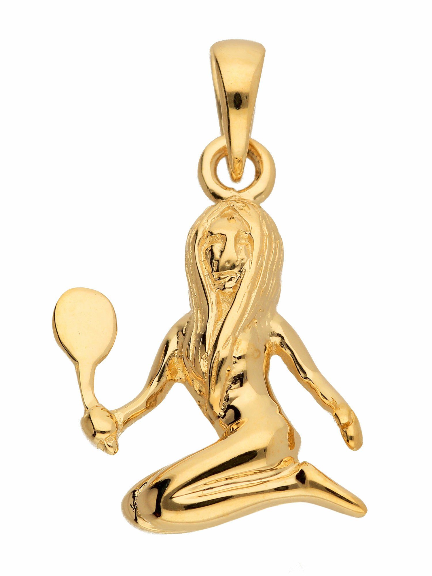 für Jungfrau, Anhänger Herren Adelia´s 585 & Sternzeichen Damen Kettenanhänger Goldschmuck Gold