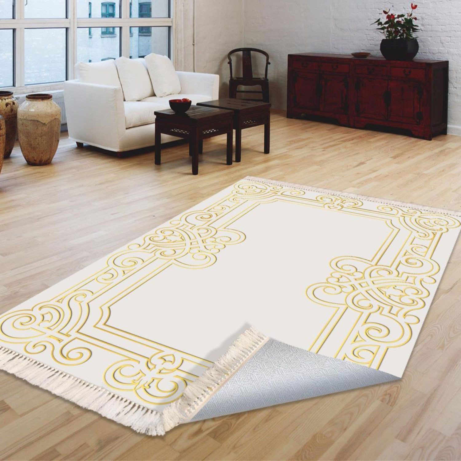Jungengel Textilien Teppich 160x230cm Für Wohnzimmer günstig online kaufen