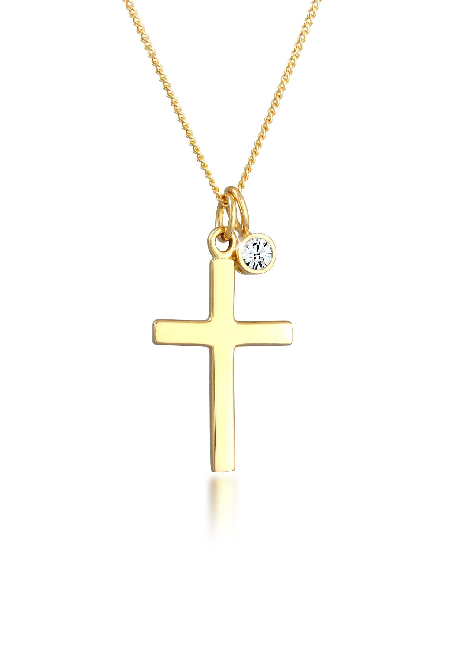 Elli Kette mit Anhänger Kreuz Religion günstig online kaufen
