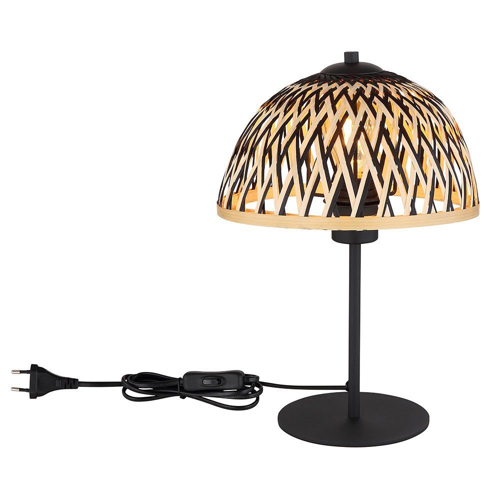 LED Leuchtmittel etc-shop Tischleuchte, nicht Schreibtischlampe inklusive, Metall Nachttischlampe Tischlampe Beistelllampe