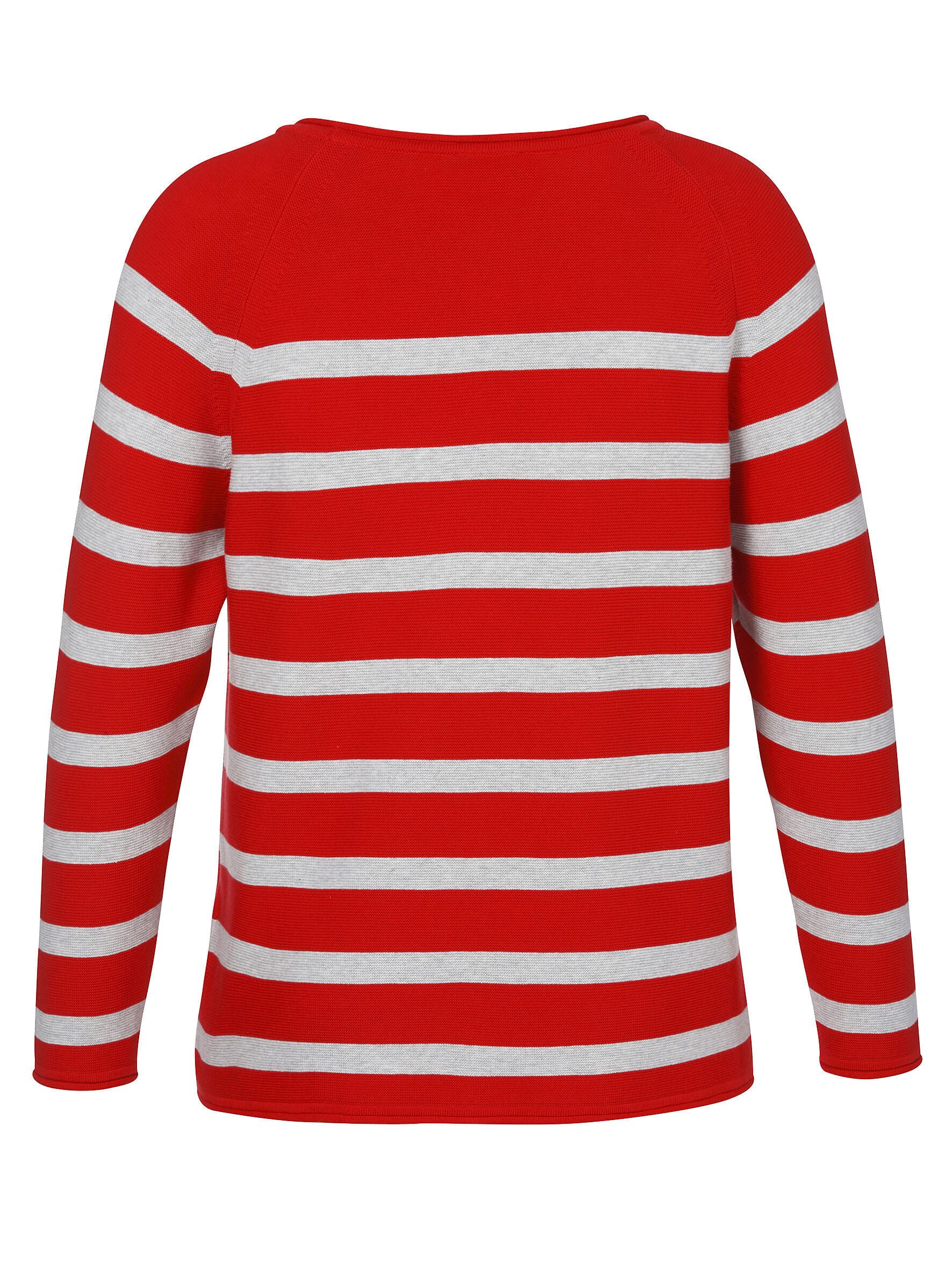 VIA APPIA DUE Rundhalspullover in großen Größen günstig online kaufen