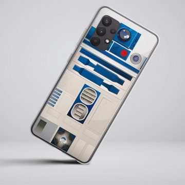 DeinDesign Handyhülle Star Wars R2D2 Fanartikel R2D2 Closeup - Star Wars, Samsung Galaxy A32 4G Silikon Hülle Bumper Case Handy Schutzhülle