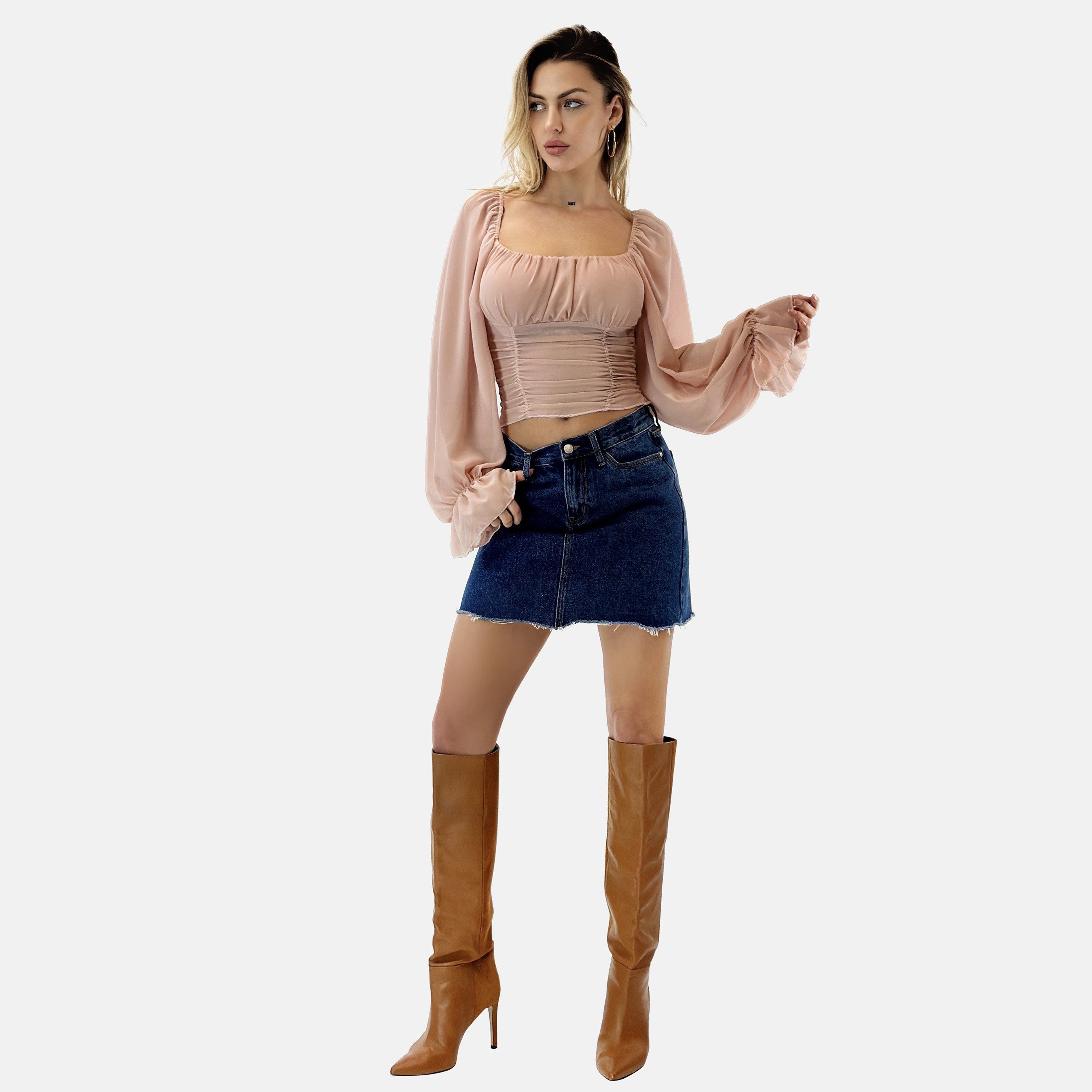 Blusentop Damen Oberteil