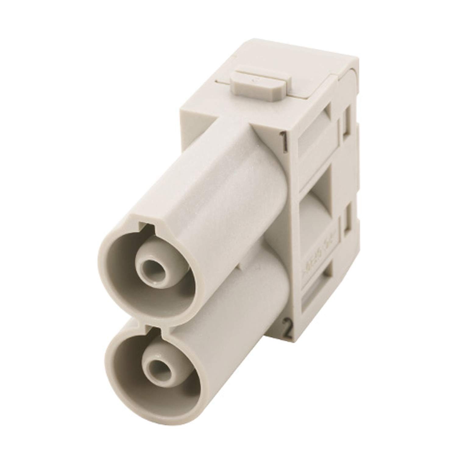 Harting DIN-Stecker Titel:Han 70 Ampere Modul Stifteinsatz (M) Axialschraubanschluss, 2-p, Keine Verpackungseinheiten, Kein Mindestauftragswert