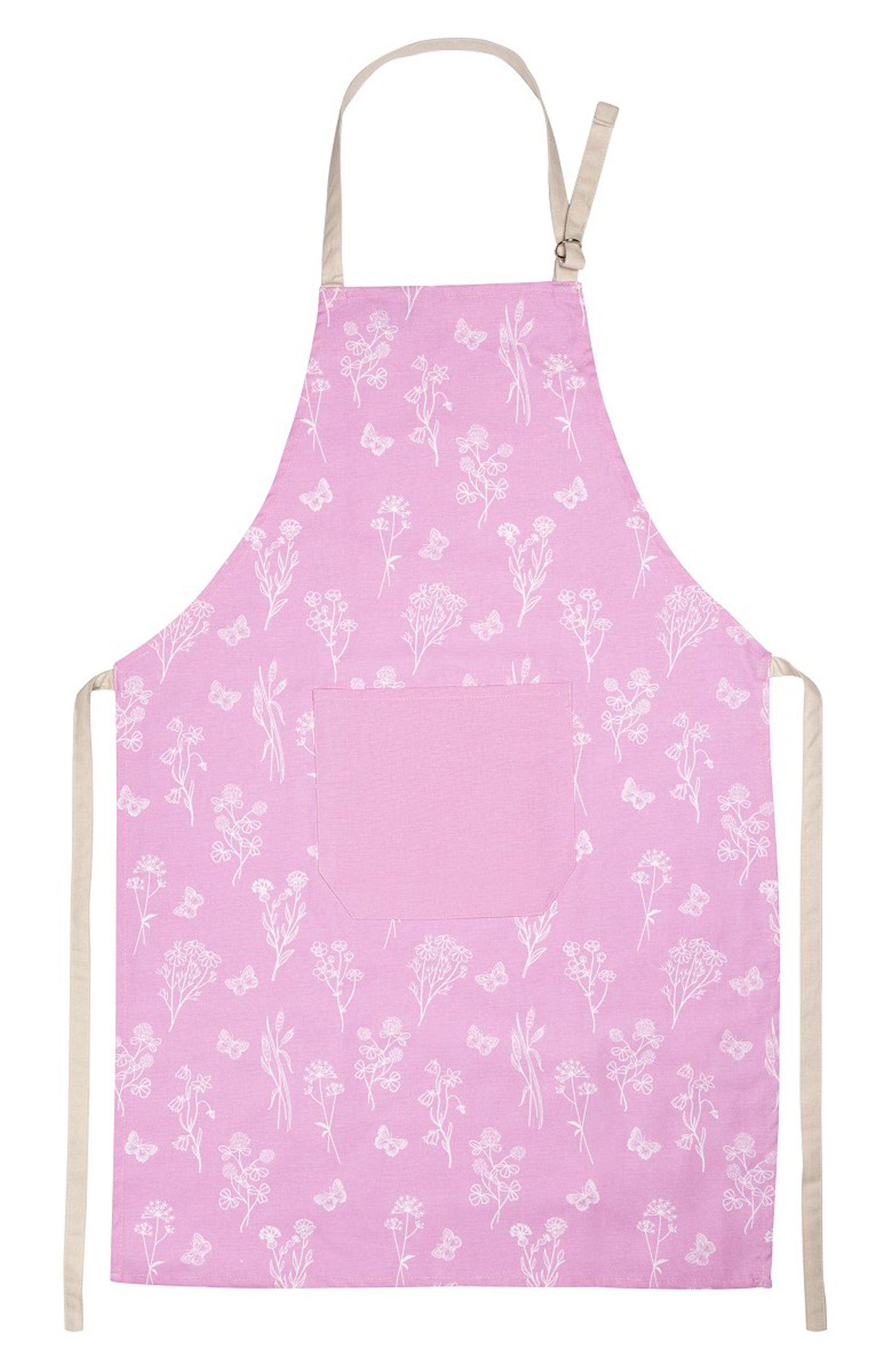 Kracht Kochschürze Wildblumen, (Set, 1-tlg., 1-teilig), Nackenband und aufg günstig online kaufen