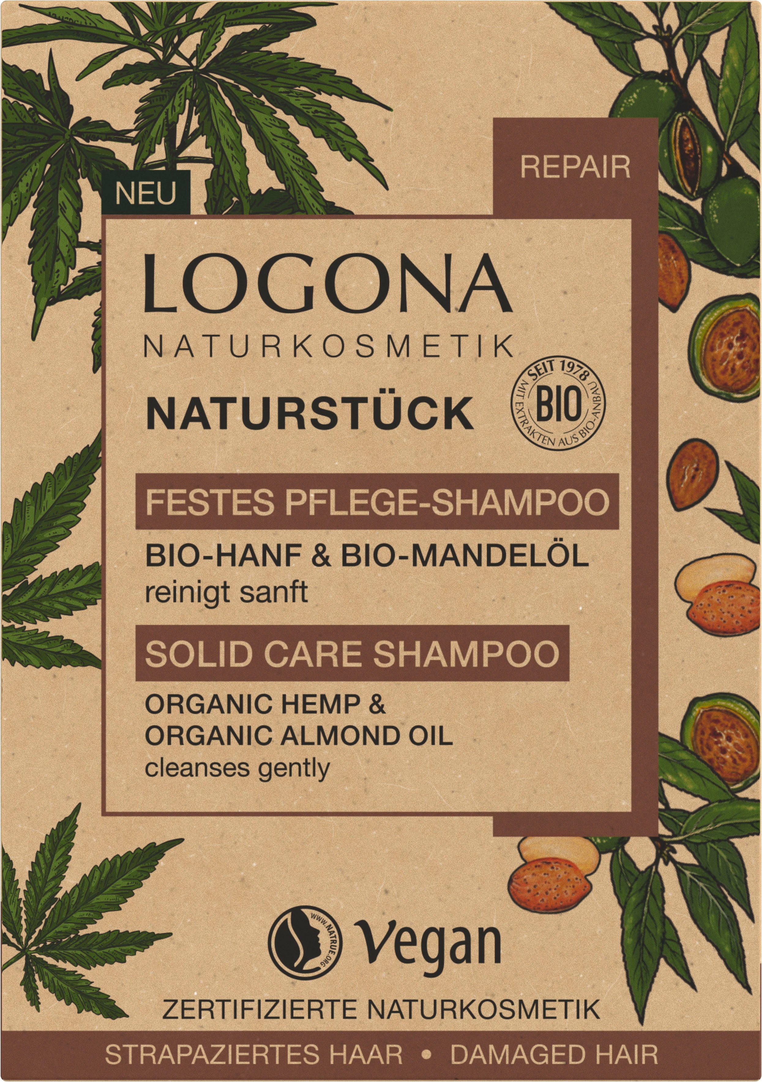 LOGONA Shampoo Haarshampoo, Lavaerde Festes & Hanf