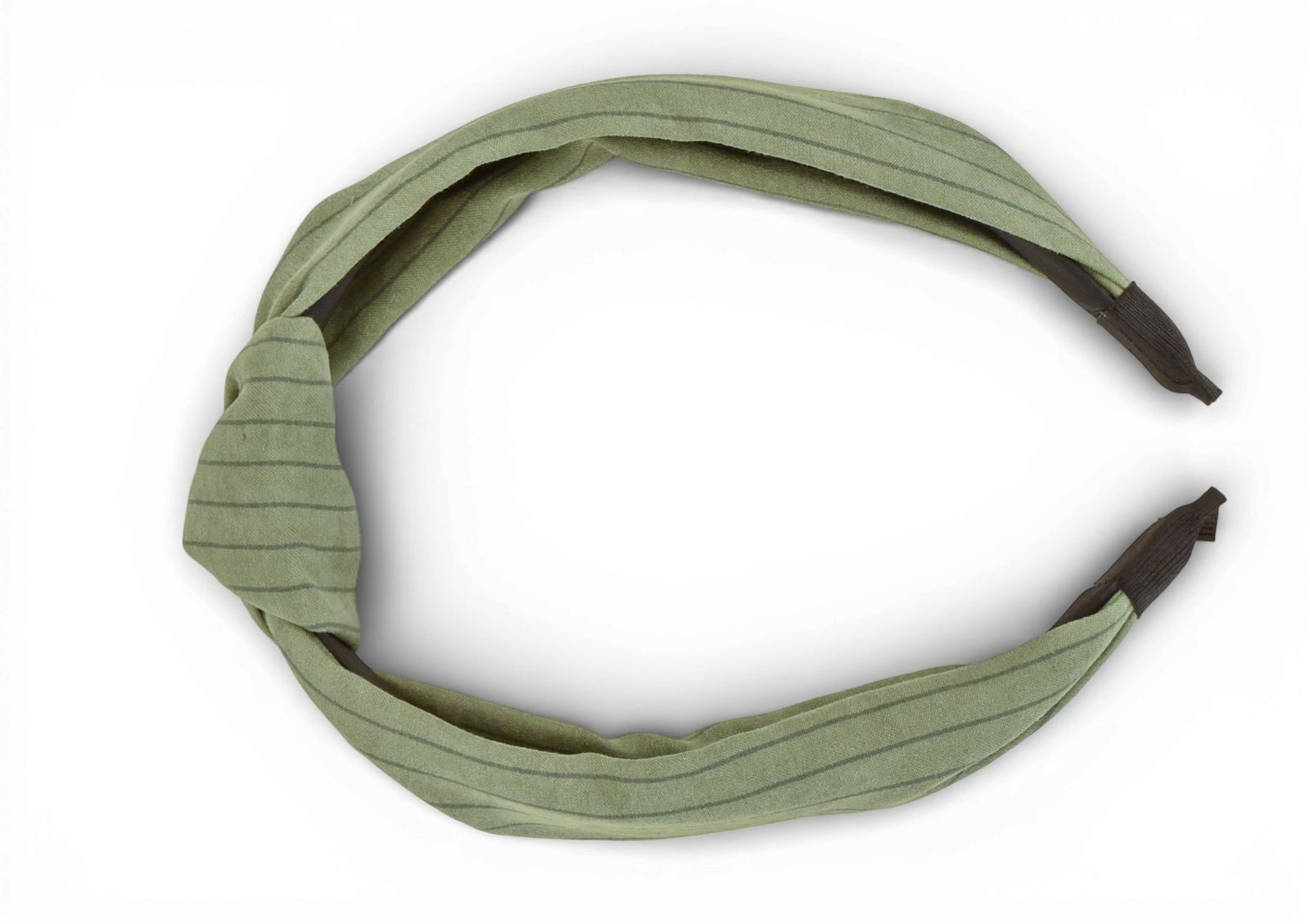 styleBREAKER Haarband, 1-tlg., Haarreif Gestreift mit Twist Knoten