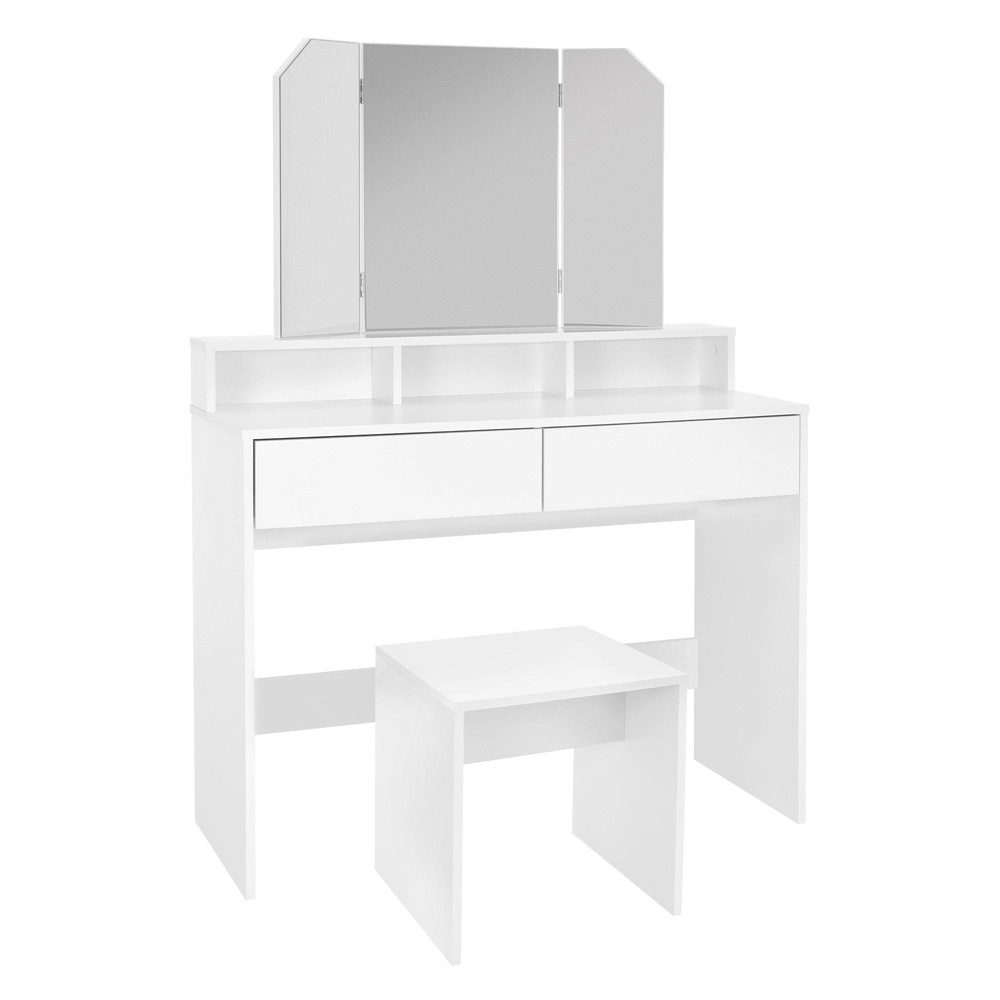 ML-DESIGN Schminktisch Frisierkommode aus MDF Holz günstig online kaufen