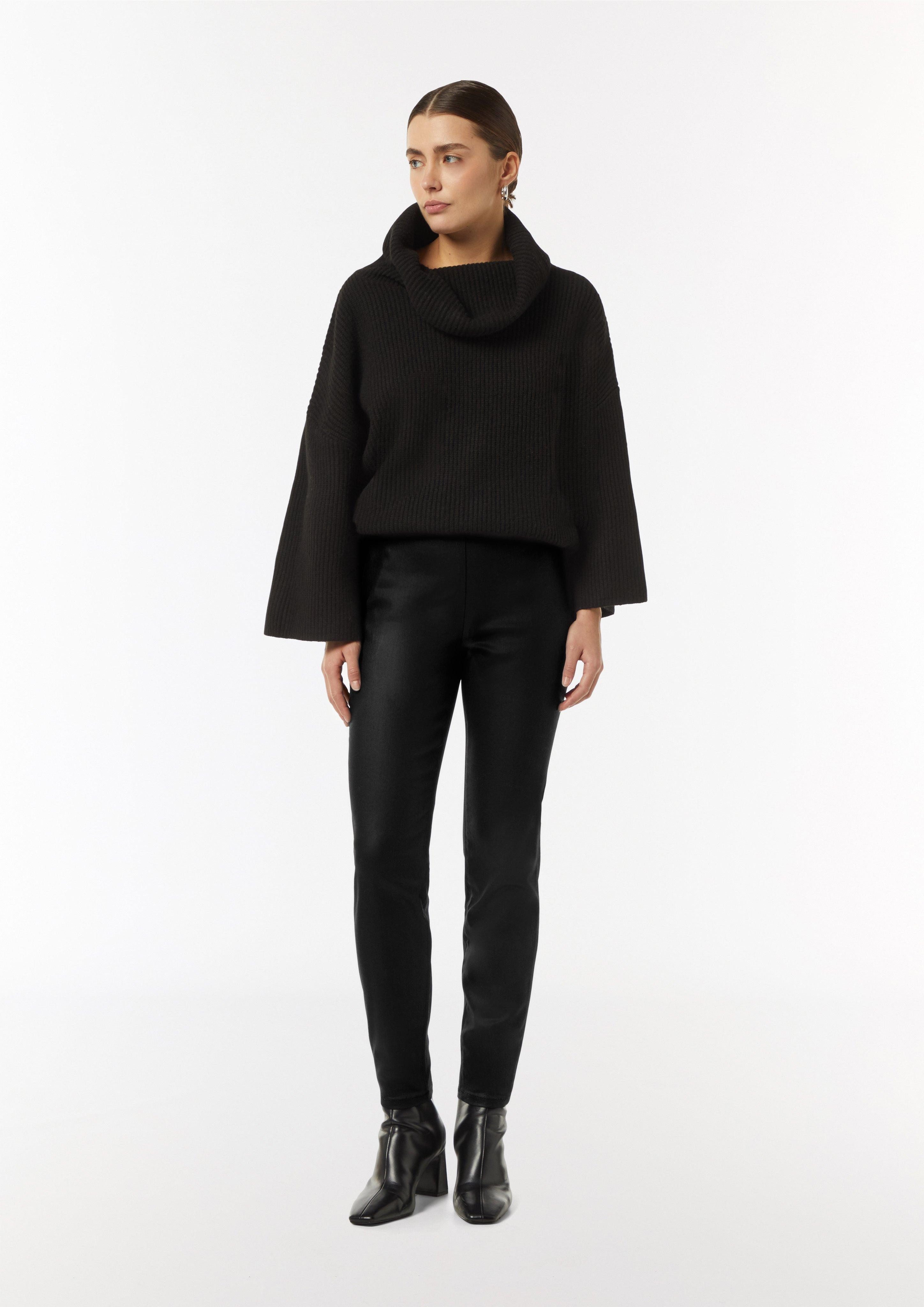 Comma 7/8-Hose Beschichtete Hose im Skinny günstig online kaufen