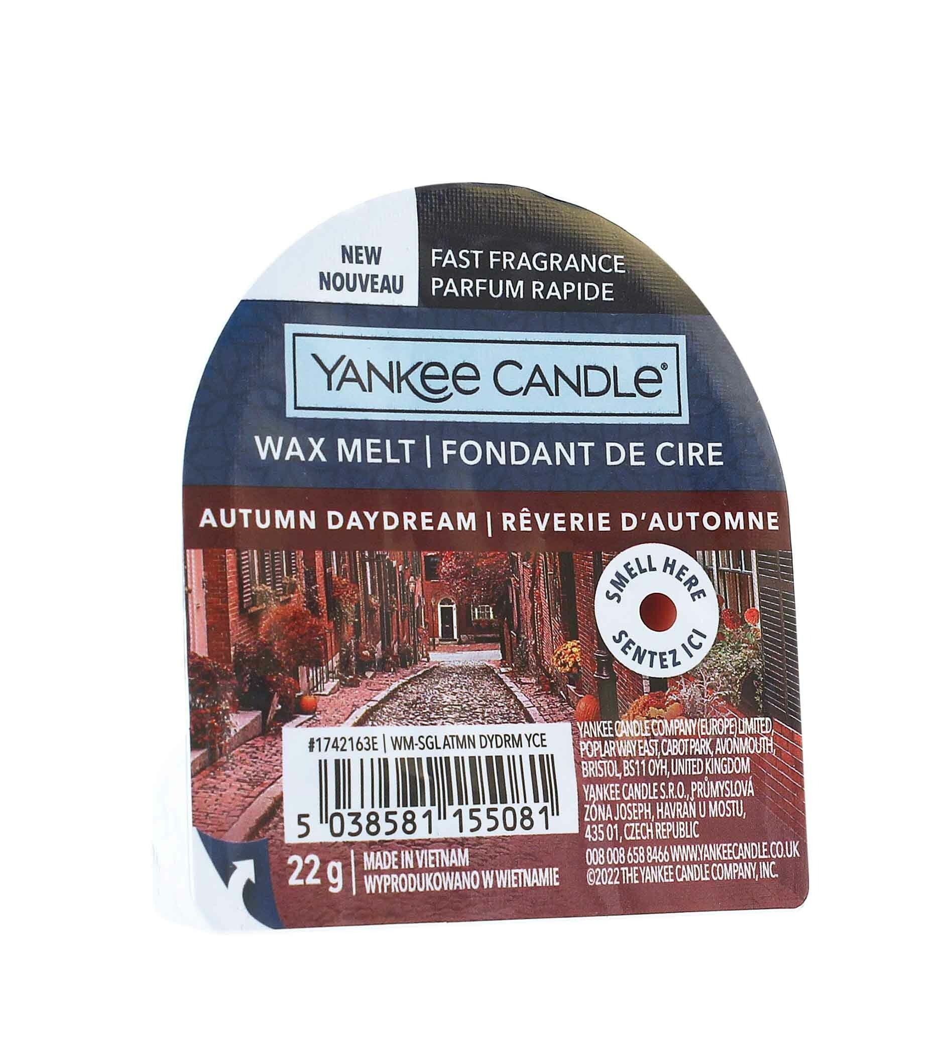 Yankee Candle Duftlampe Yankee Candle Autumn Daydream vonný vosk 22 g