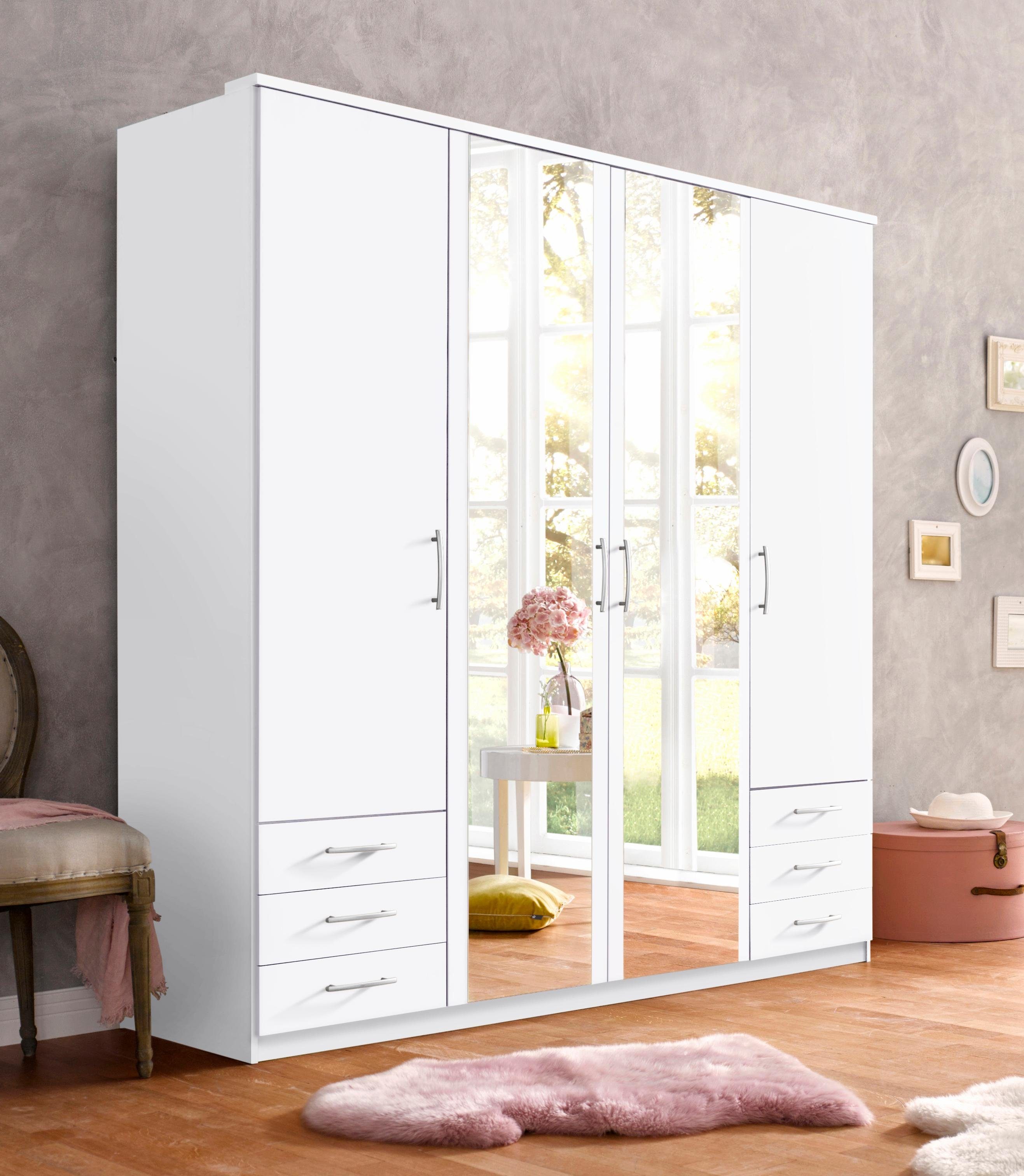 priess Kleiderschrank "Husum" mit dekorativen Kranz, wahlweise mit Schubkäs günstig online kaufen