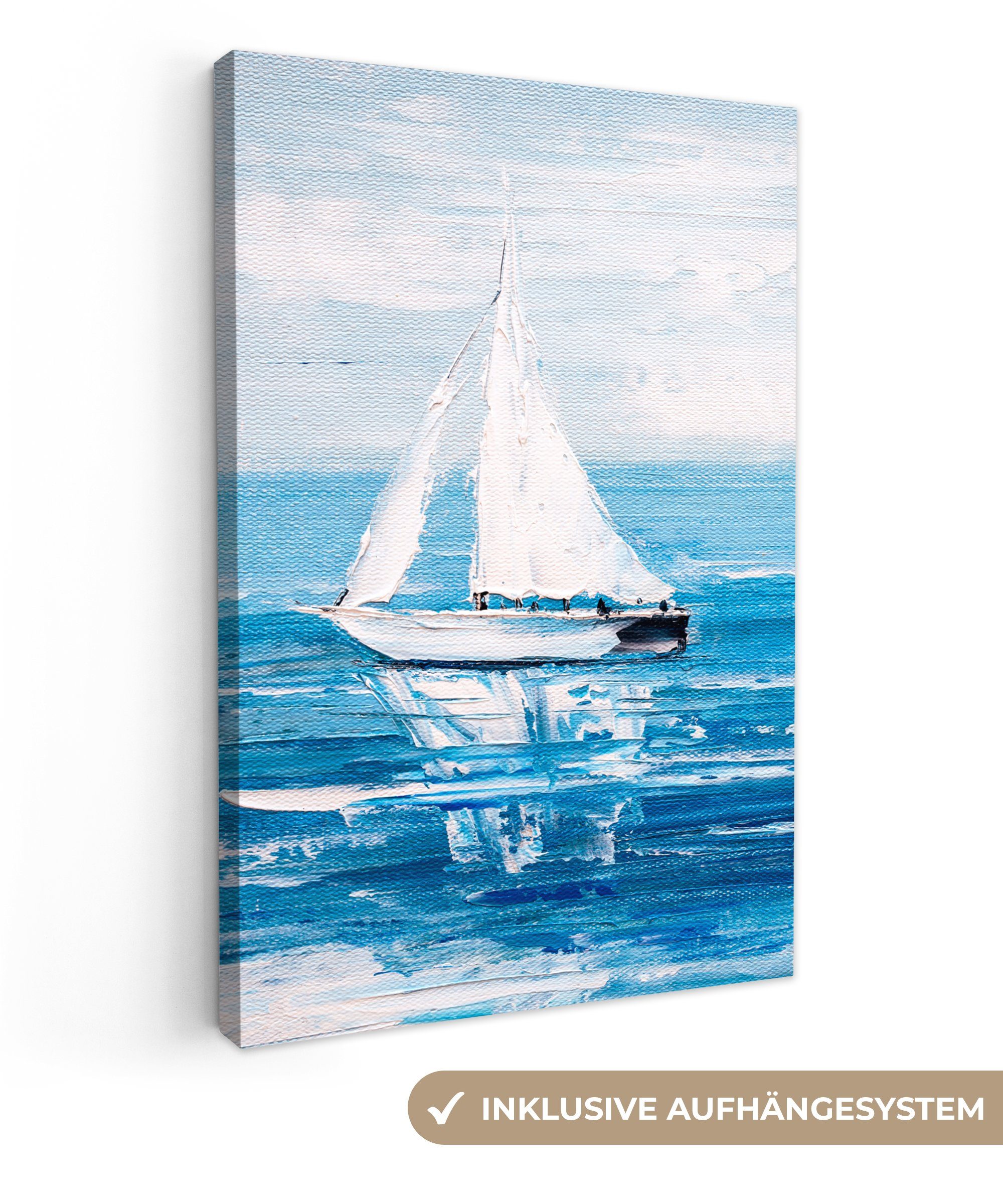 OneMillionCanvasses® Leinwandbild Malerei - Ölfarbe - günstig online kaufen