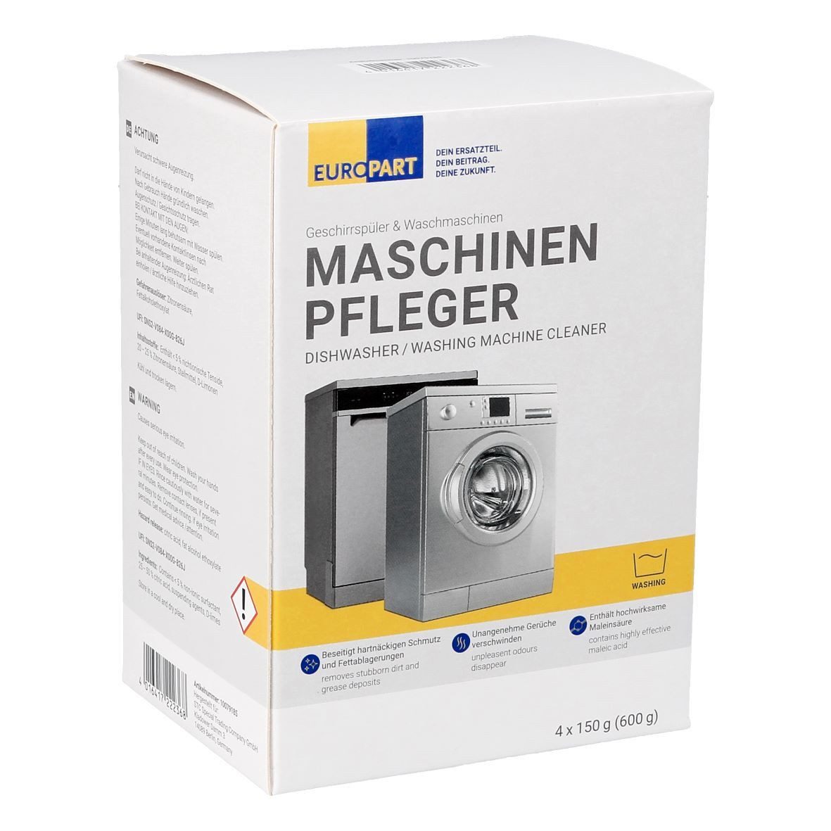 easyPART Montagezubehör wie EUROPART 10079185 Maschinenpfleger universal, Waschmaschine