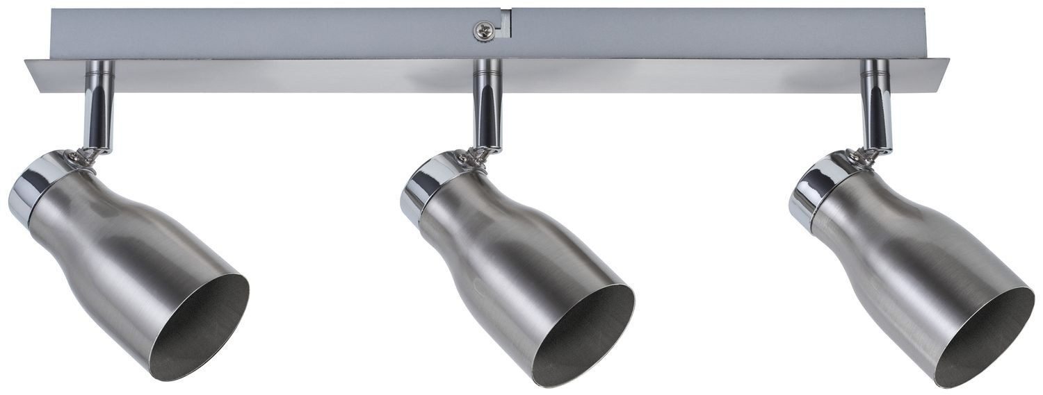Deckenleuchten Paulmann Spotlight Meli max 3x10W GU10 Nickel satiniert 230V Metall