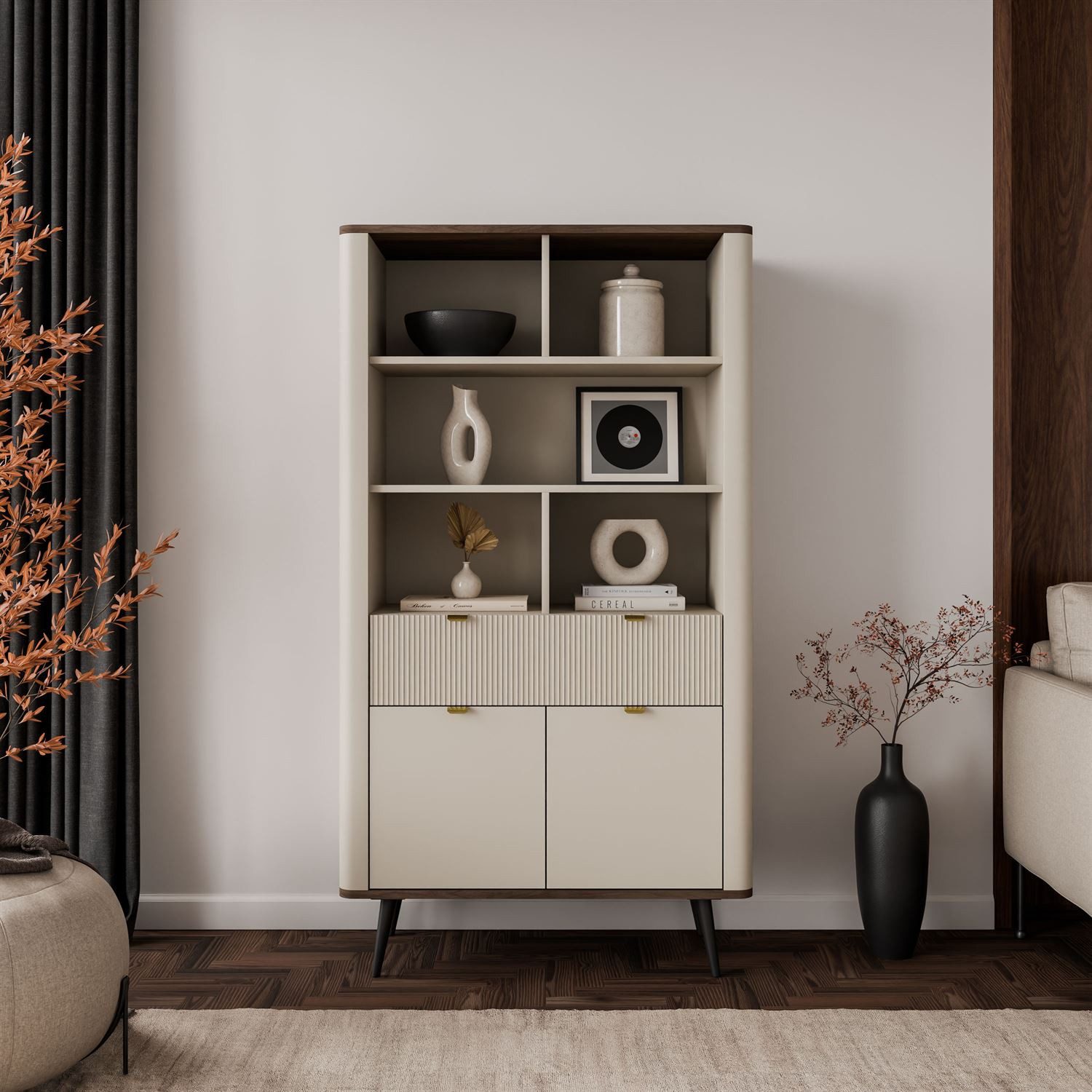 Lookway Regal AUTUMN 2D1S mit Schublade