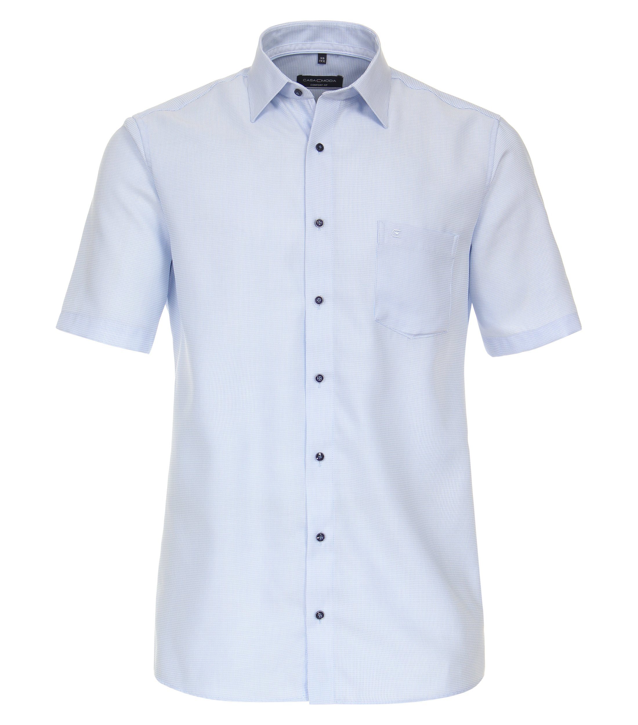 CASAMODA Businesshemd CASAMODA Businesshemd Kurzarm gemustert günstig online kaufen