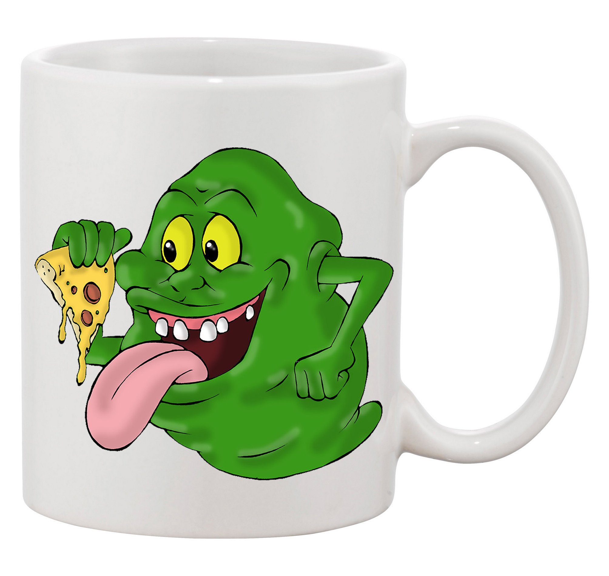 Blondie & Brownie Tasse Slimer Ghostbusters Geisterjäger Pizza Film, Keramik