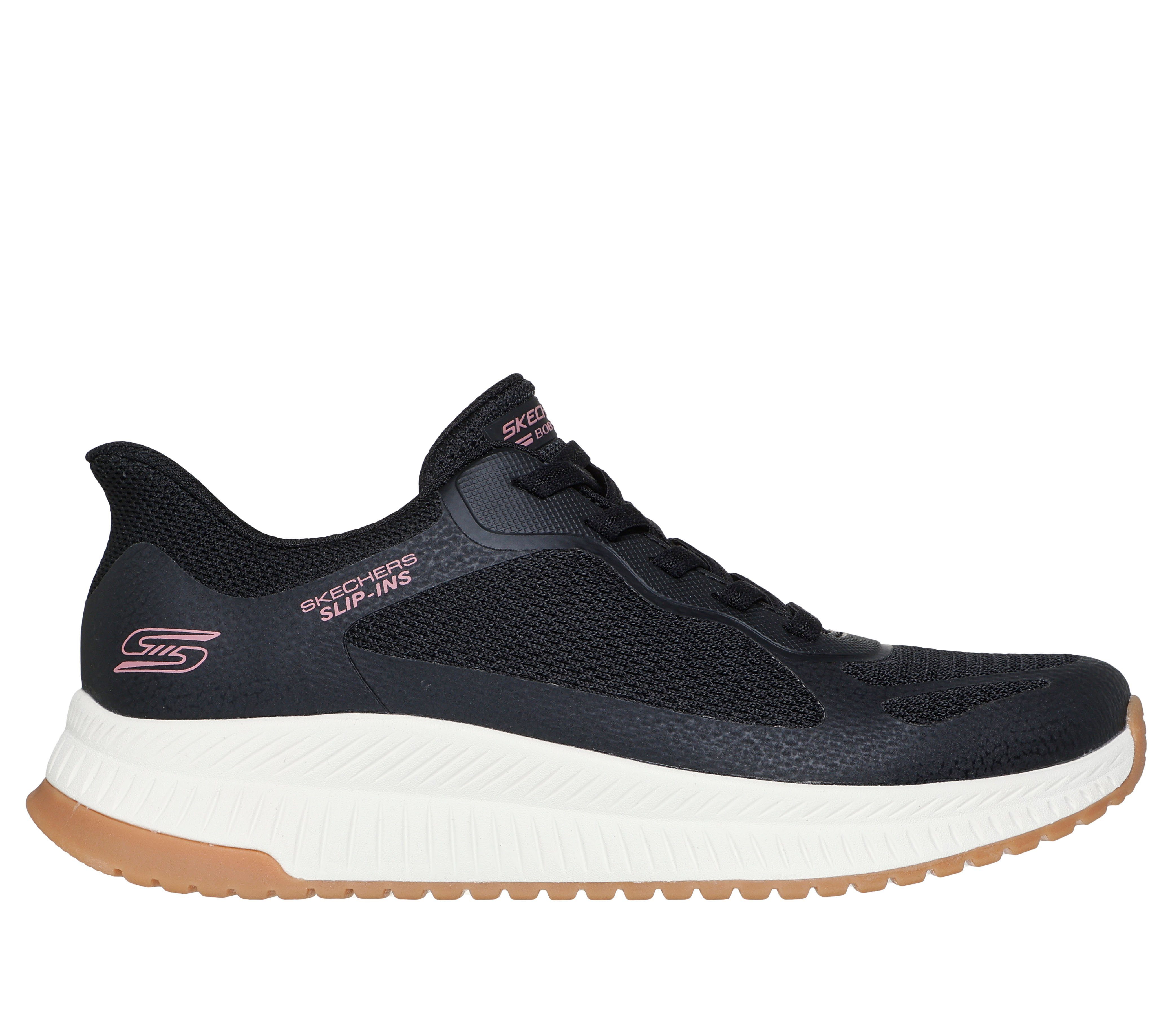 Skechers BOBS SQUAD 4 Slip-On Sneaker Slipper, Freizeitschuh, Halbschuh mit Memory Foam