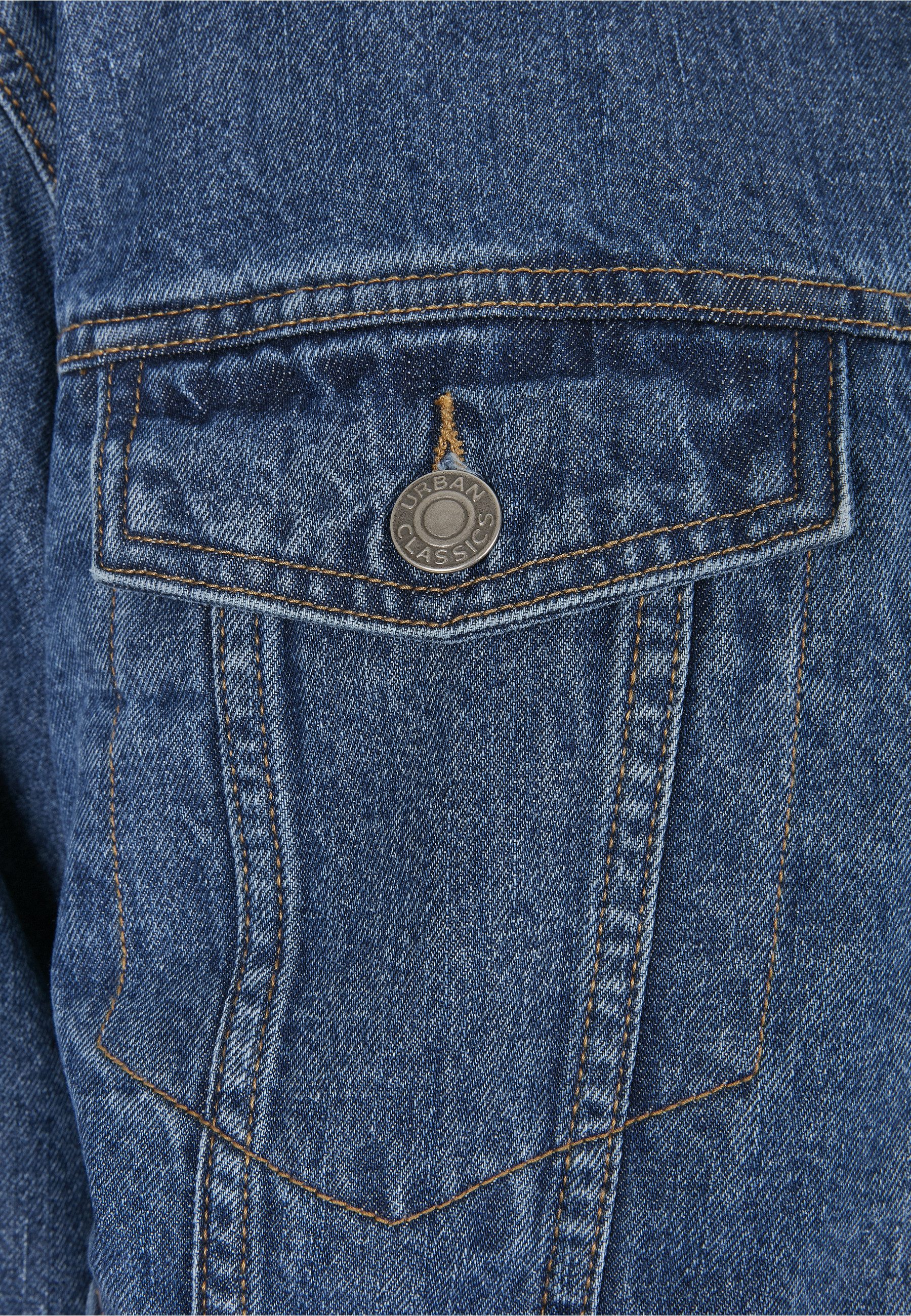URBAN CLASSICS Jeansjacke Urban Classics Damen Ladies Oversized Sherpa Denim Jacket (1-St) – Bild 5 von 5