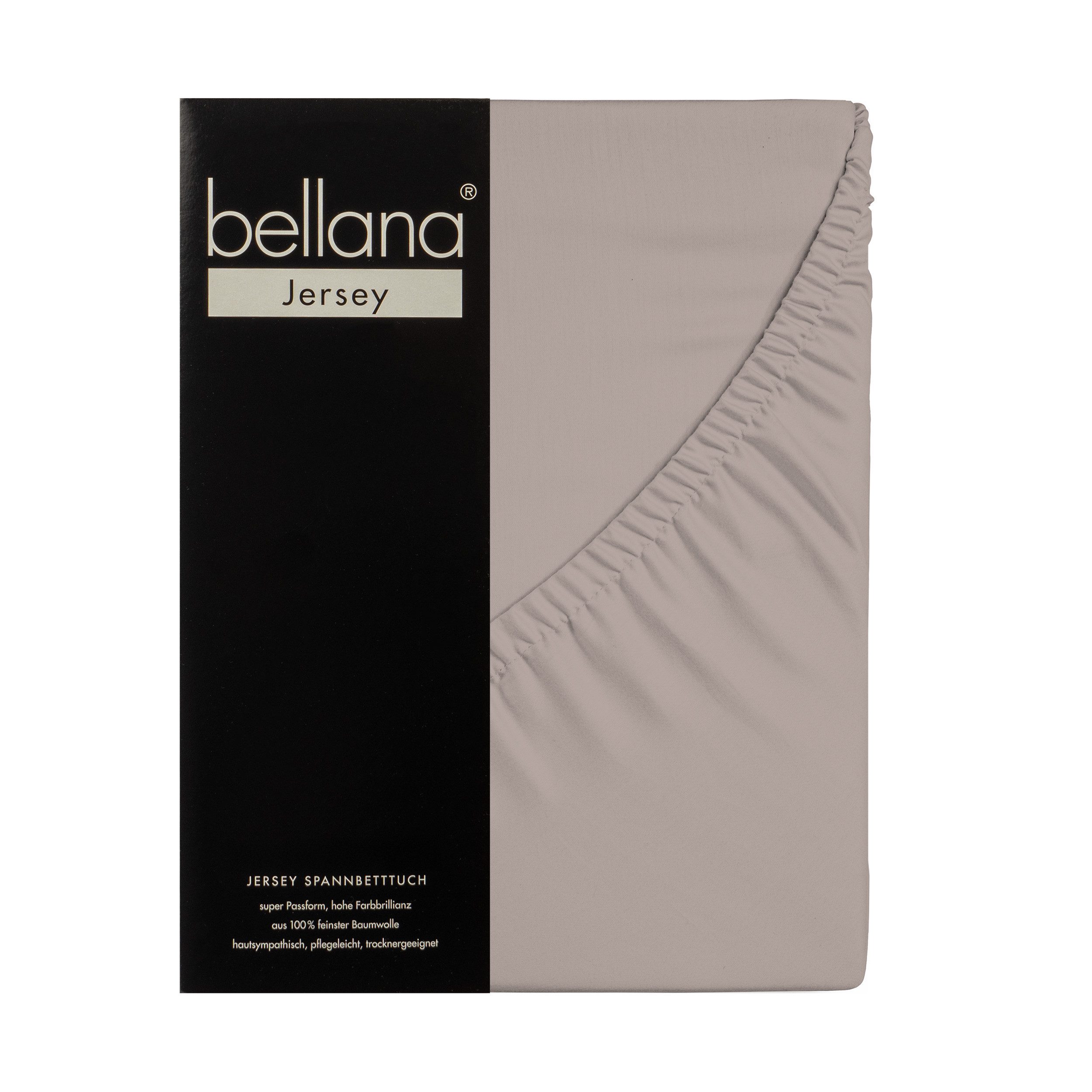 bellana Spannbettlaken Bellana jersey, Jersey, Gummizug: rundum, (1 Stück), 120g/m², 100% Baumwolle