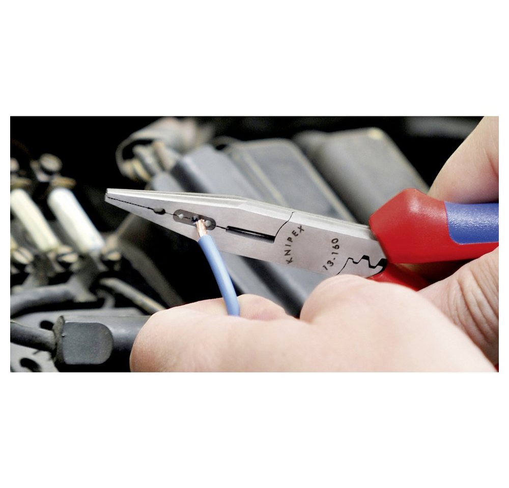 Thumbnail - Knipex Maulschlüssel Knipex 13 02 160 Verdrahtungszange 160 mm 1 St.