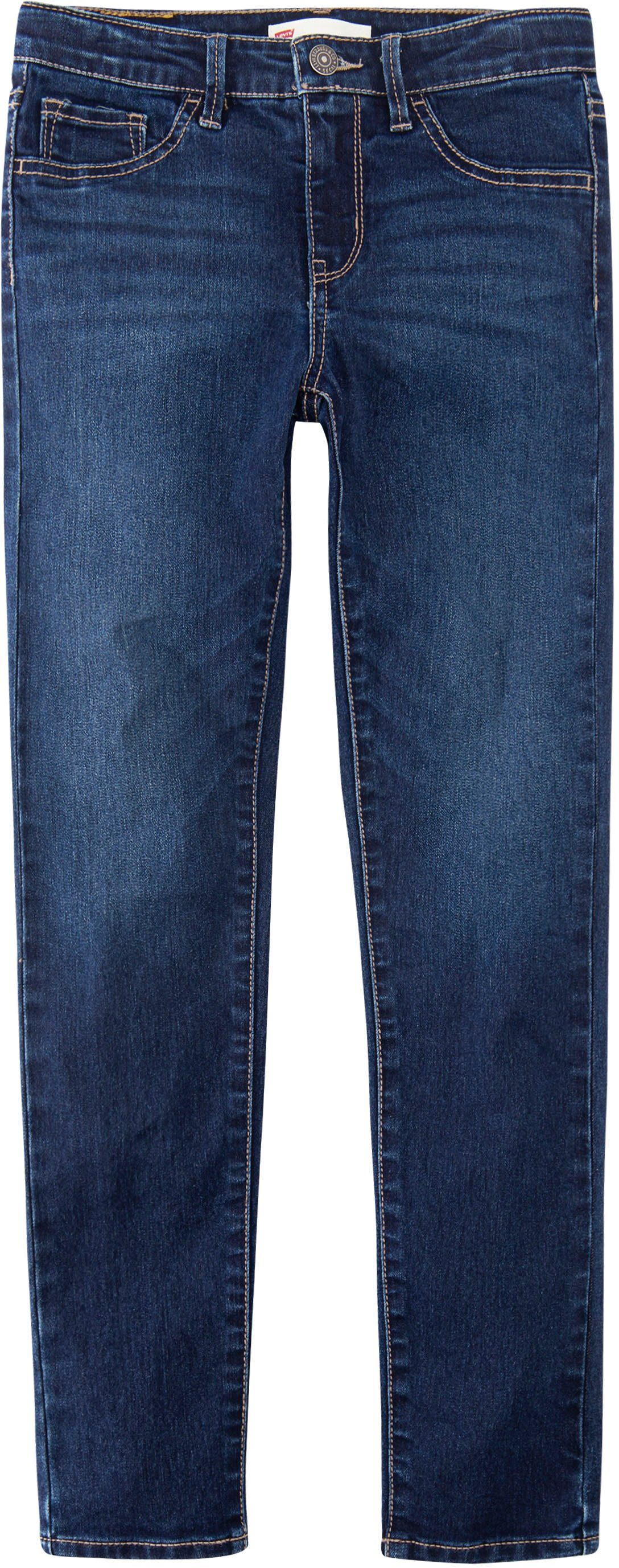 dark blue used denim