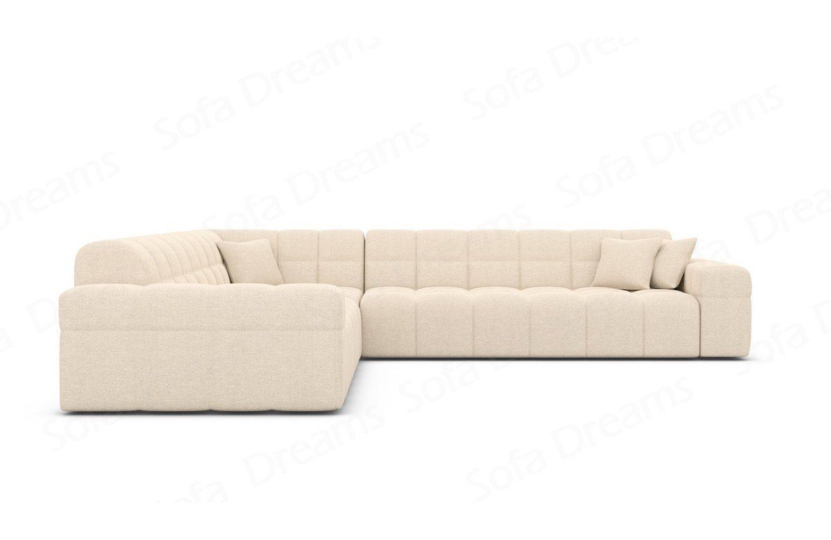 Sofa Dreams Ecksofa Polsterstoff Ecksofa Samt günstig online kaufen