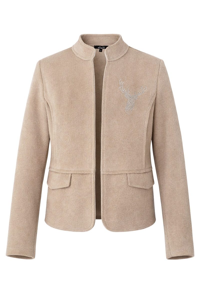 Hangowear Trachtenjanker Trachtenjacke - FIRENZE COSY - beige