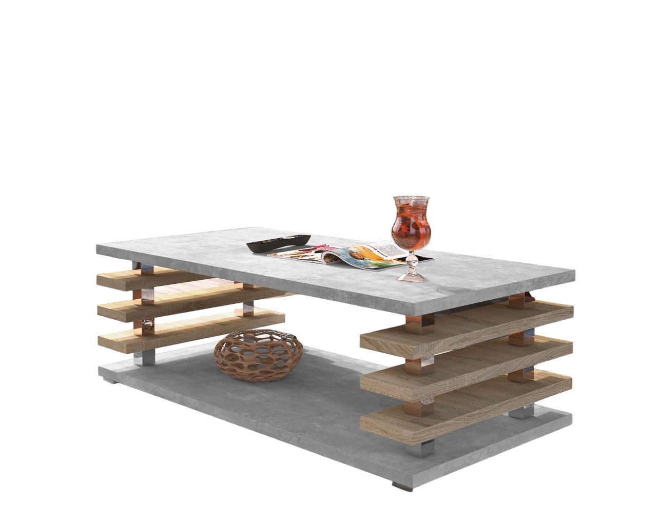 designimpex Couchtisch DC-3 Design Wohnzimmertisch Tisch günstig online kaufen