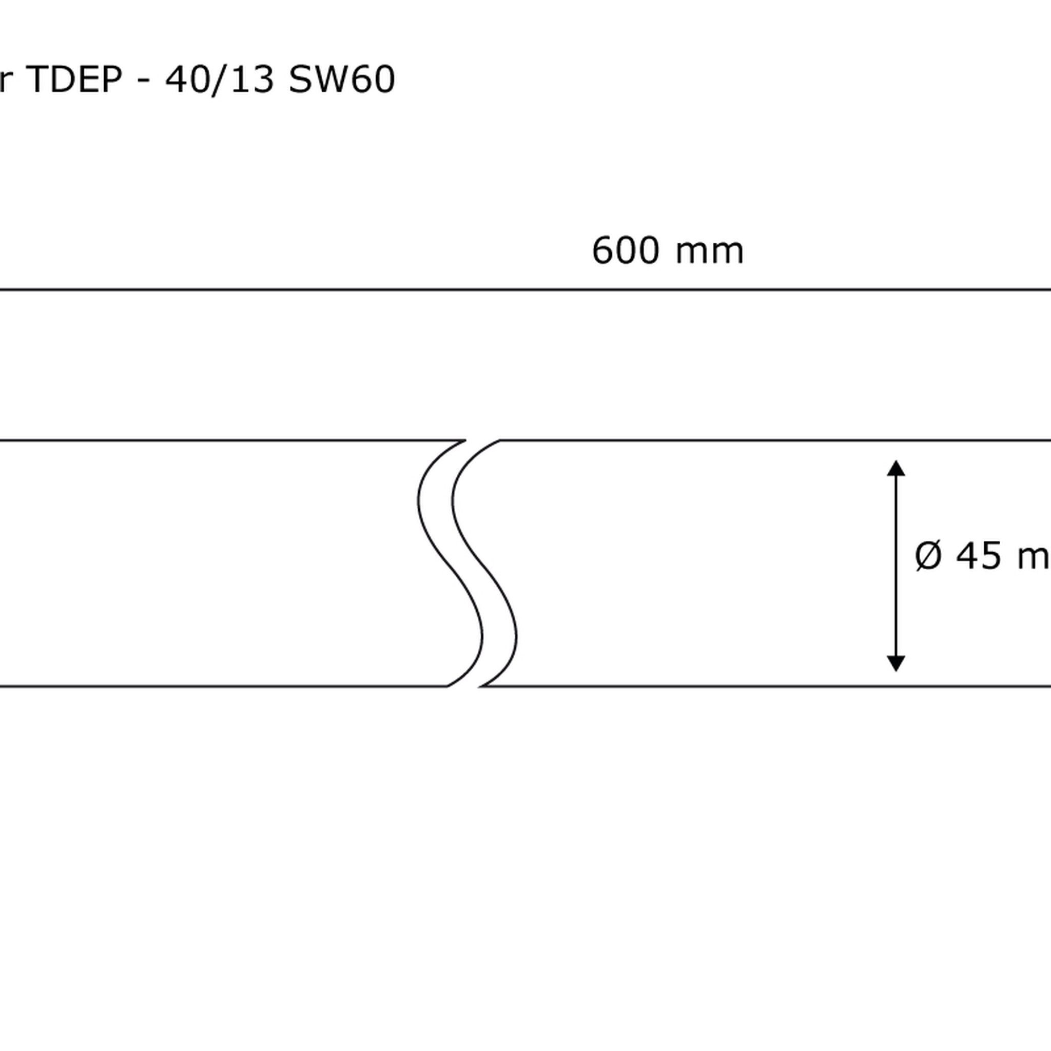 jarolift Rollladenmotor Rollladenmotor TDEP, TDEP 40/13 (40 Nm / SW60), (Packung, 1 St), 60 mm, 40 Nm