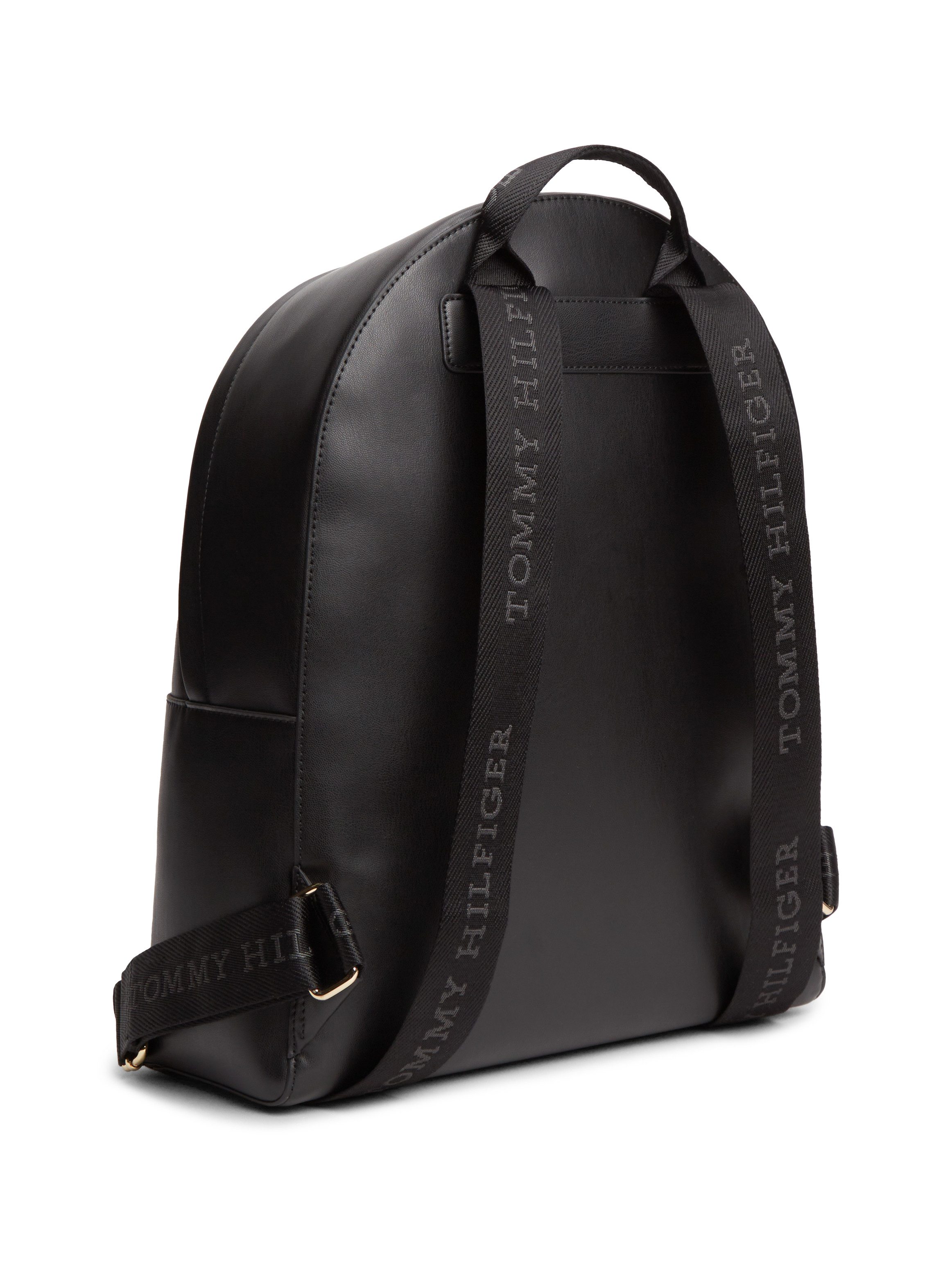 Tommy Hilfiger Cityrucksack IM LATAM LOGO BACKPACK, Damen Freizeitrucksack mit zusätzlichem Vordertaschenfach
