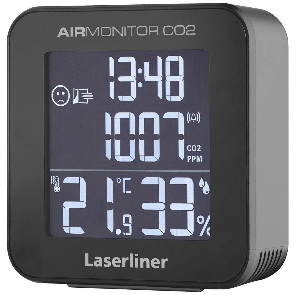 LASERLINER Raumluft-Qualitätssensor CO₂-Messgerät 082.427A