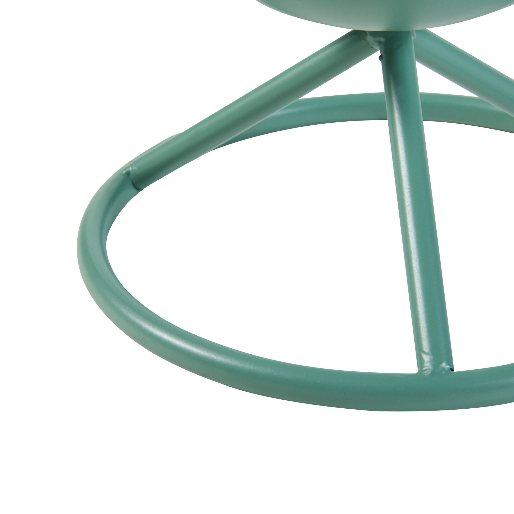 en.casa Blumenständer, »Alphen« mit 1 Topf 48xØ23cm Metall Grün