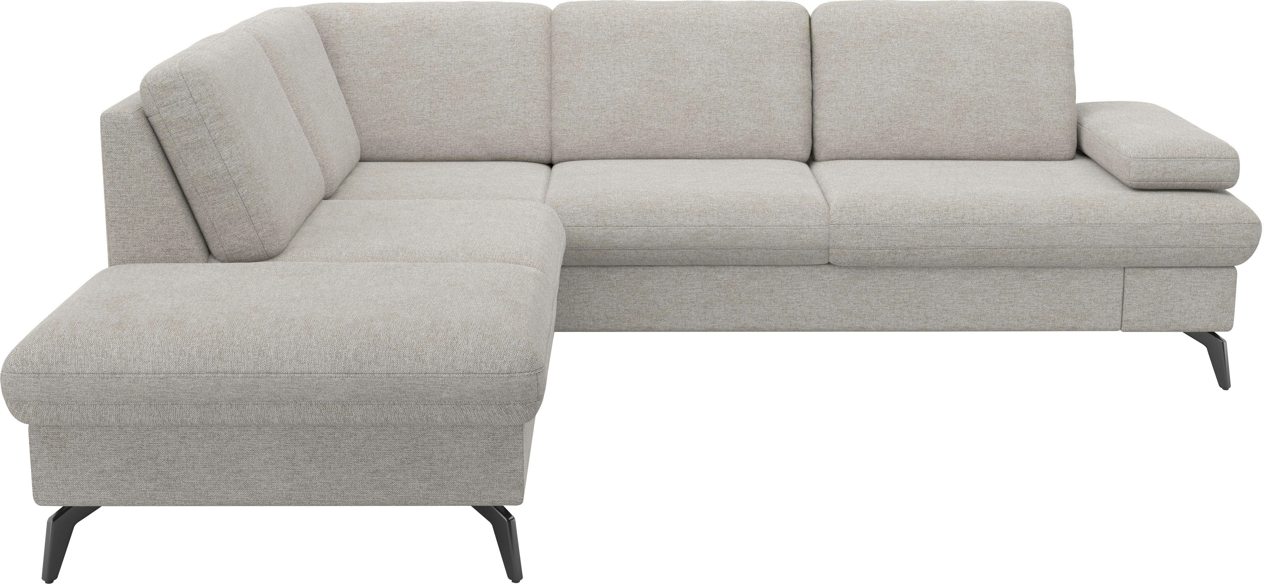 sit&more Ecksofa "Morris Jubi L-Form", inkl. Armteilfunktion und 1 Zierkiss günstig online kaufen