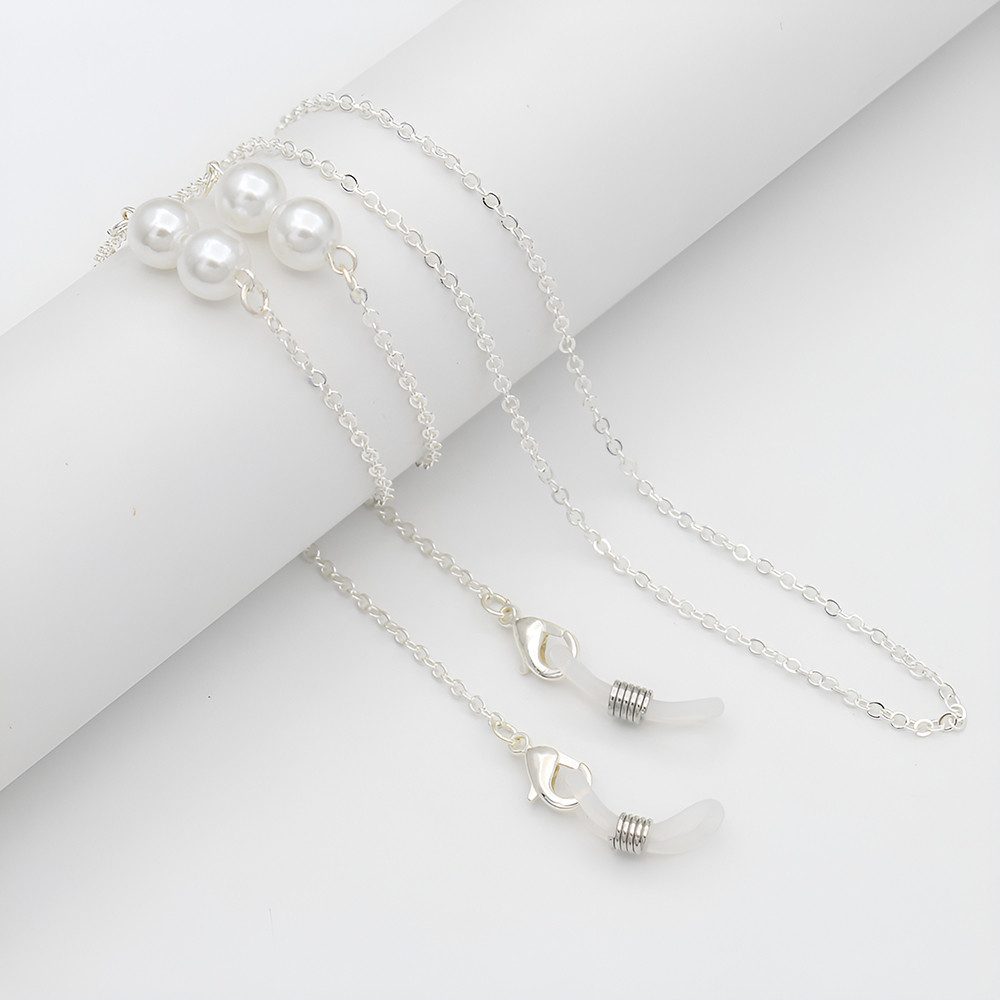 PACIEA Brillenkette Hängende Hals Gläser Kette, rutschfeste Silikon Schnalle