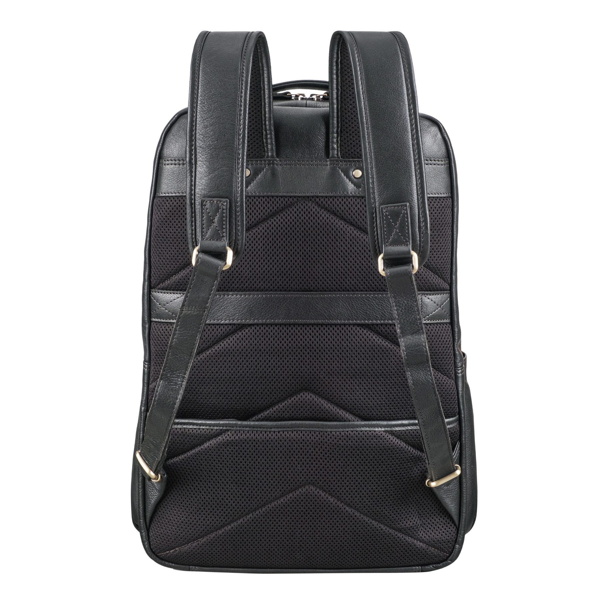 STILORD Notebookrucksack "Maxim" Premium XL Business Rucksack Leder mit Laptopfach 17 - 19 Zoll
