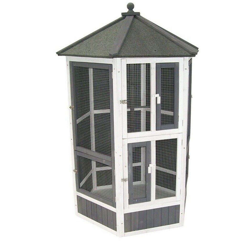 Apex Vogelhaus Vogelvoliere XXL Vogelkäfig Vogelhaus Vogel Käfig Tierkäfig 56612