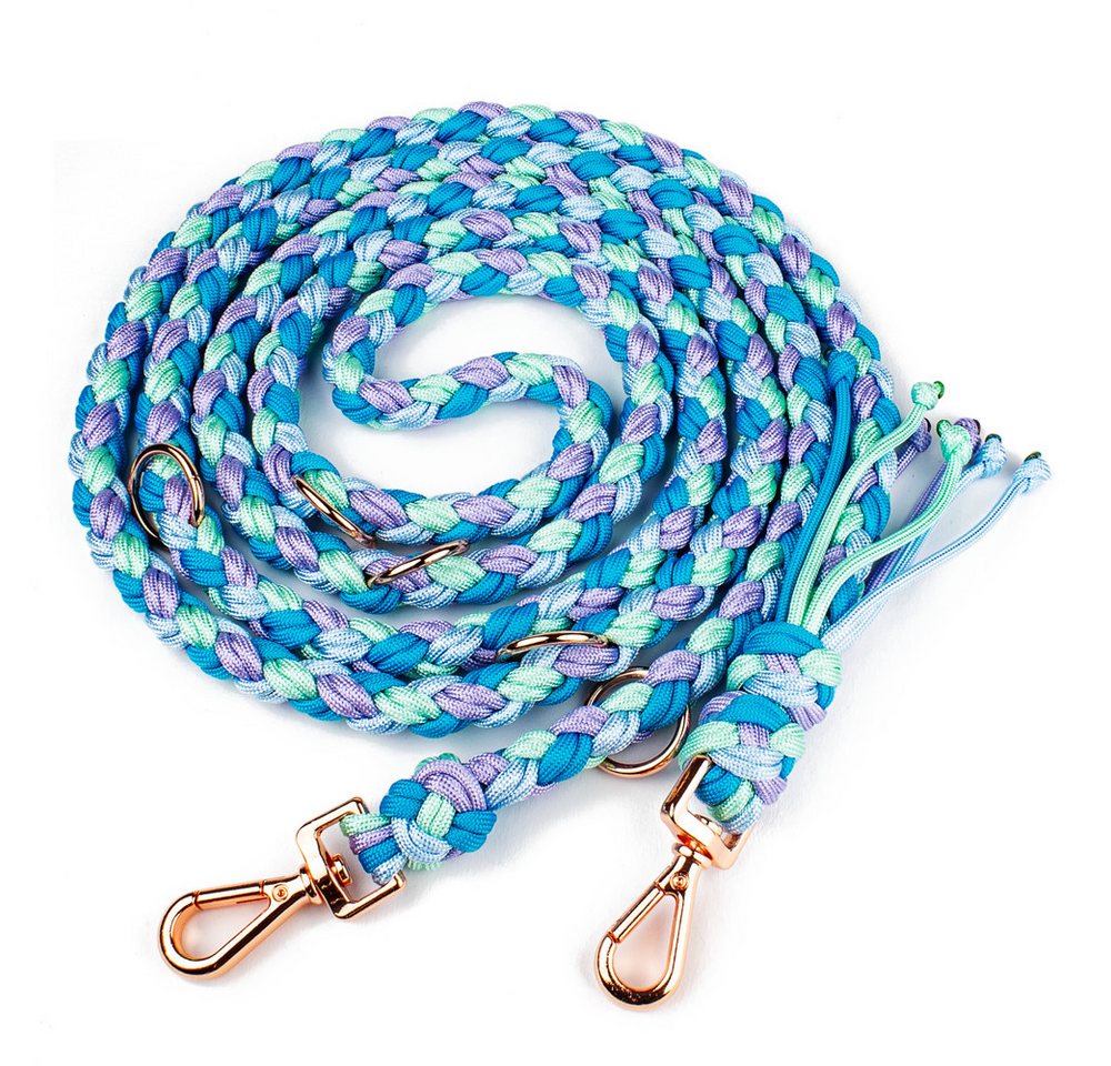 Thumbnail - Tierluxe Hundeleine Foxy, Paracord, Handgemacht