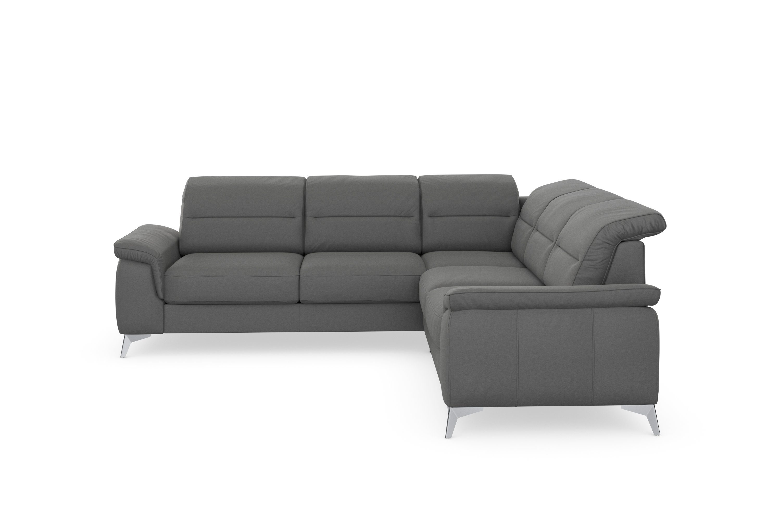 mit optional und Ecksofa Sinatra, Kopfteilverstellung sit&more Armteilfunktion