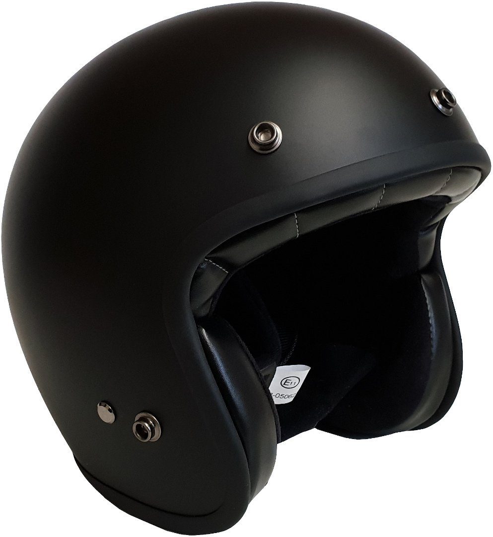Bores Motorradhelm Gensler Classic Jethelm, Bluetooth
