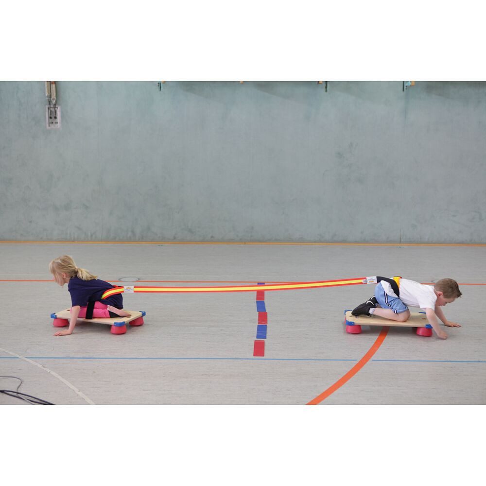 reivo Stretchband Widerstandsband Ski, 4 m, Schnelle Montage durch praktische Schnellverschlüsse