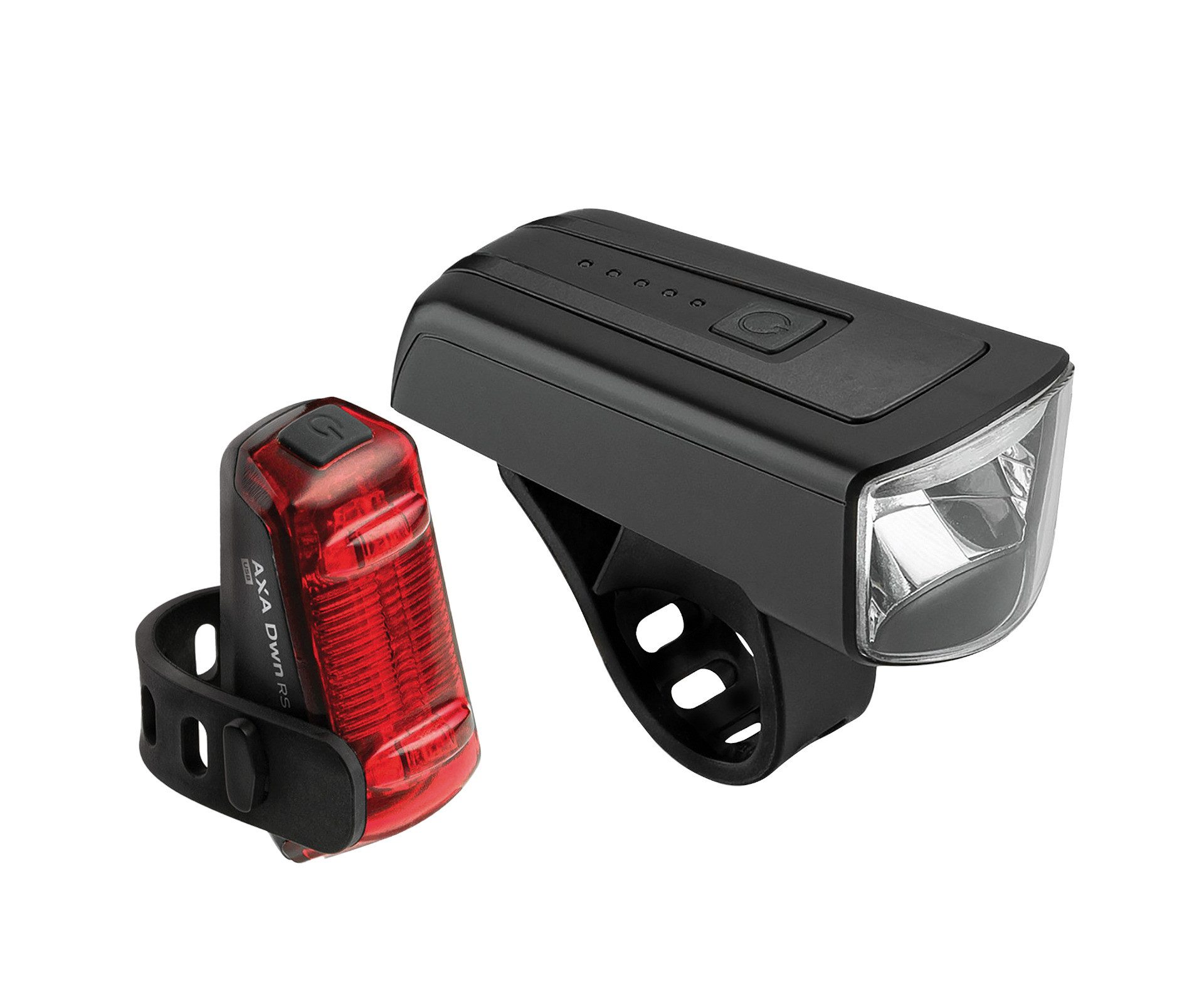 AXA Fahrradbeleuchtung, Beleuchtungsset Dwn Set 100