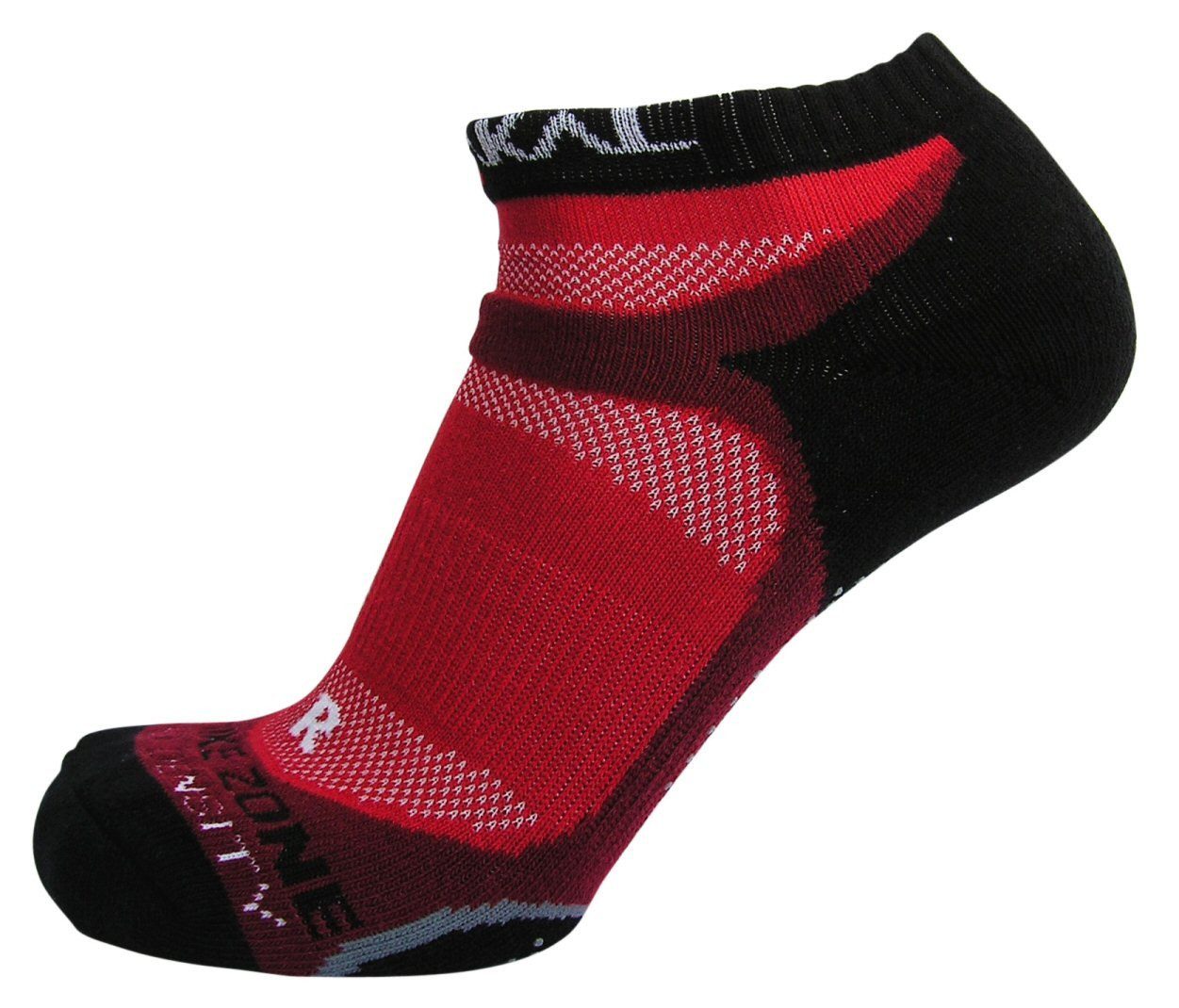 Karakal Socken Indoorsocke X4 Trainer rot/schwarz - 1 Paar
