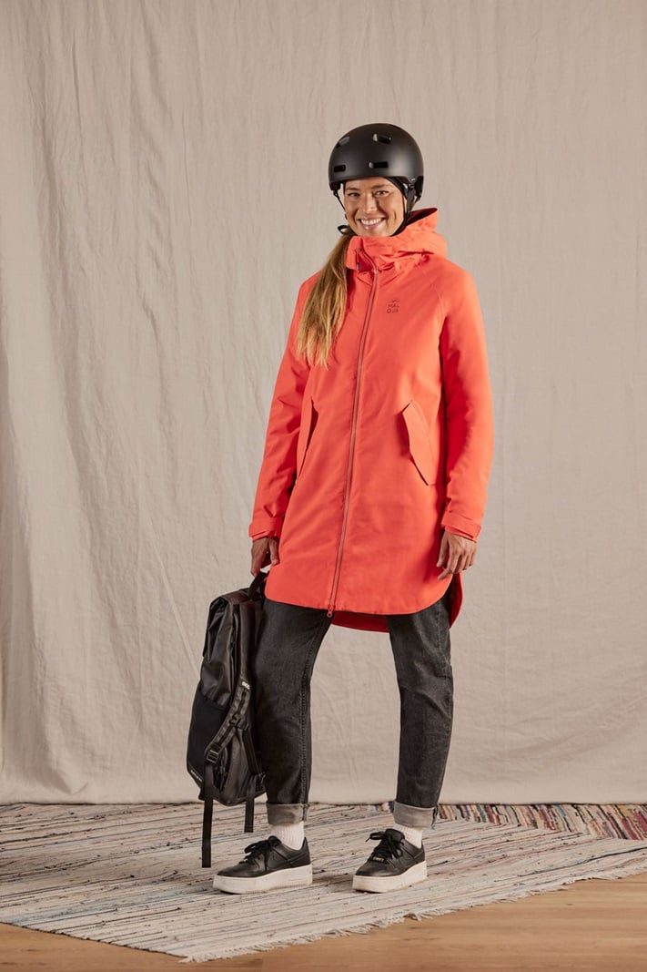 Maloja Wintermantel KareckM Alpine Insulated Coat (PrimaLoft® Wattierung) cranberryrot